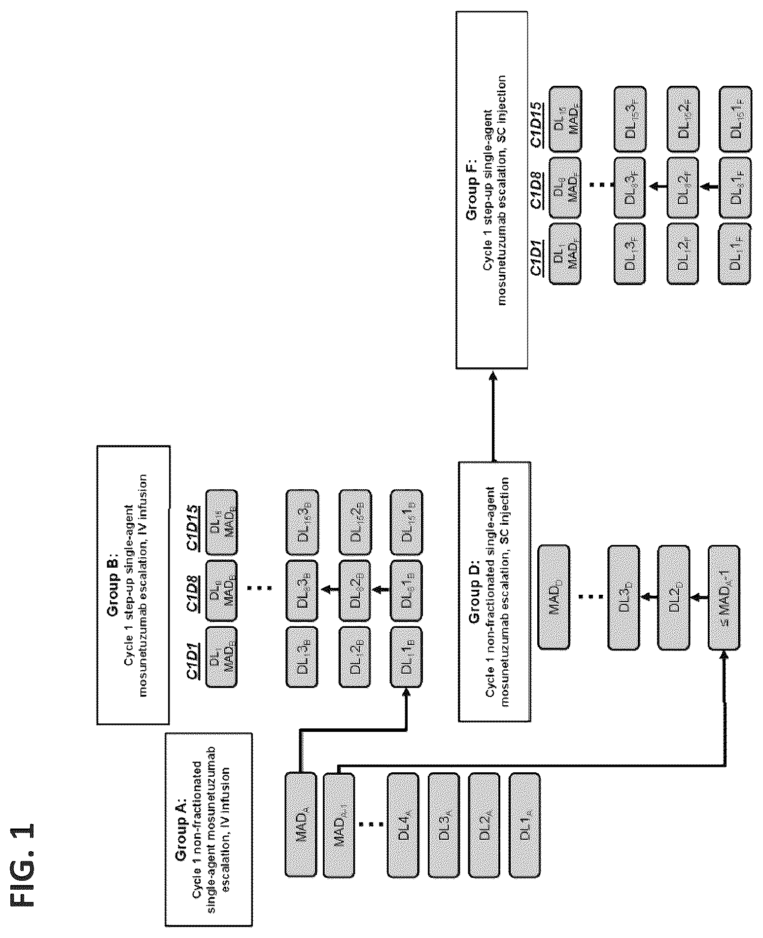 Patent US12492261 — Subcutaneous dosing of anti-CD20/anti-CD3 bispecific antibodies — Figure 1