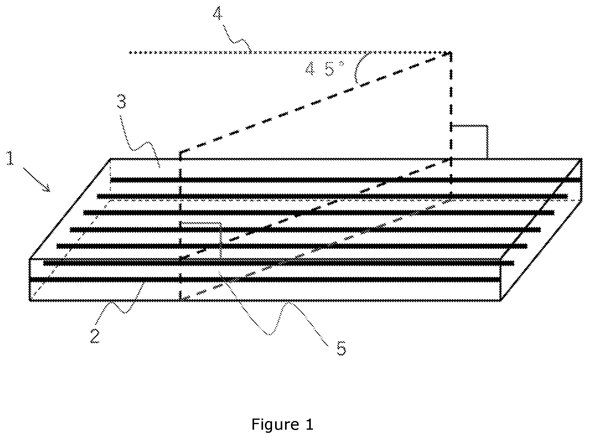 Patent US12492289 Figure 1 – Prepreg, laminate, and molding