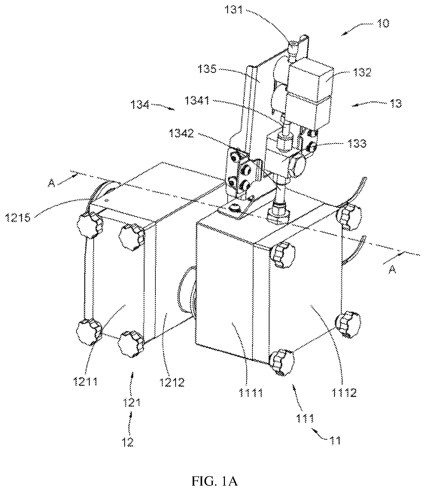 Patent US12492470 — Raw material gasification device, film coating device, film coating apparatus and feeding method therefor — Figure 1