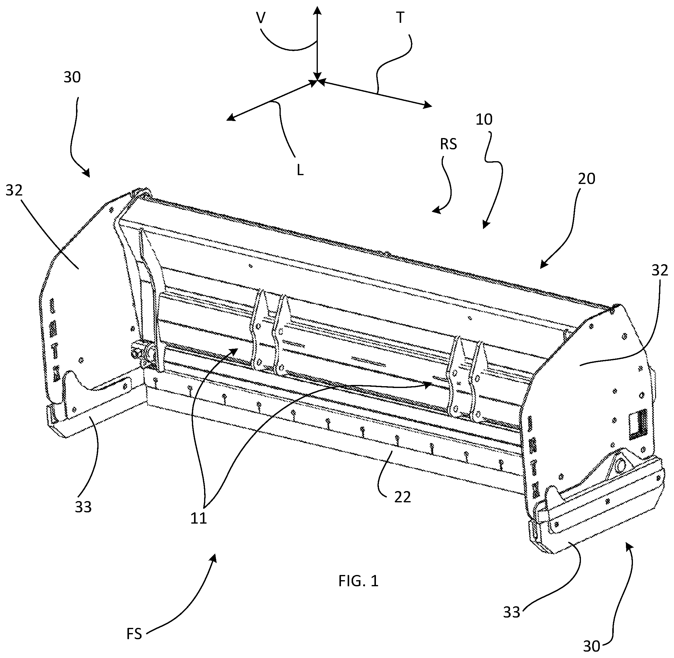 Patent US12492520 — Extendable plow blade — Figure 1