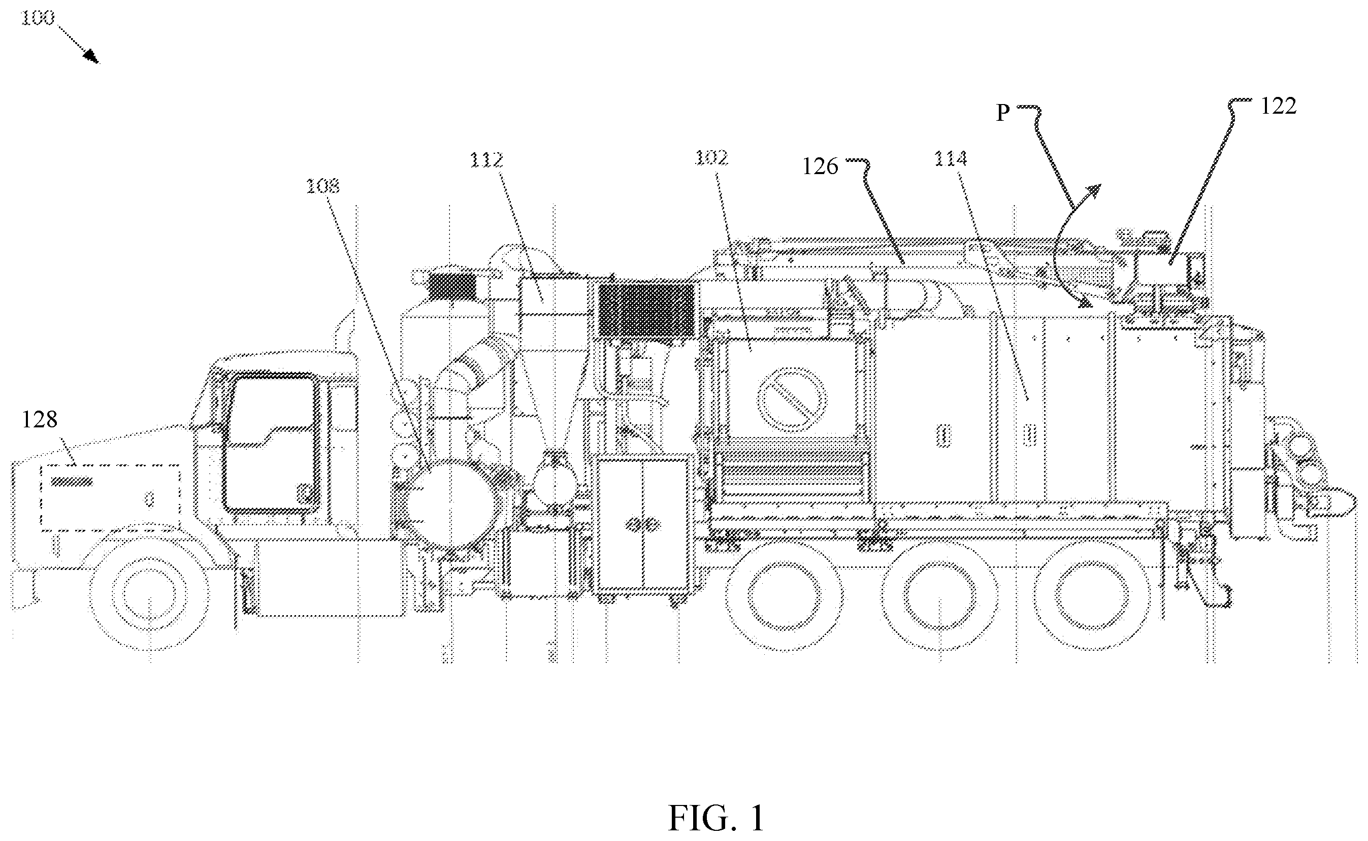 Patent US12492529 Figure 1 – Boom assembly for an excavation vehicle and method thereof