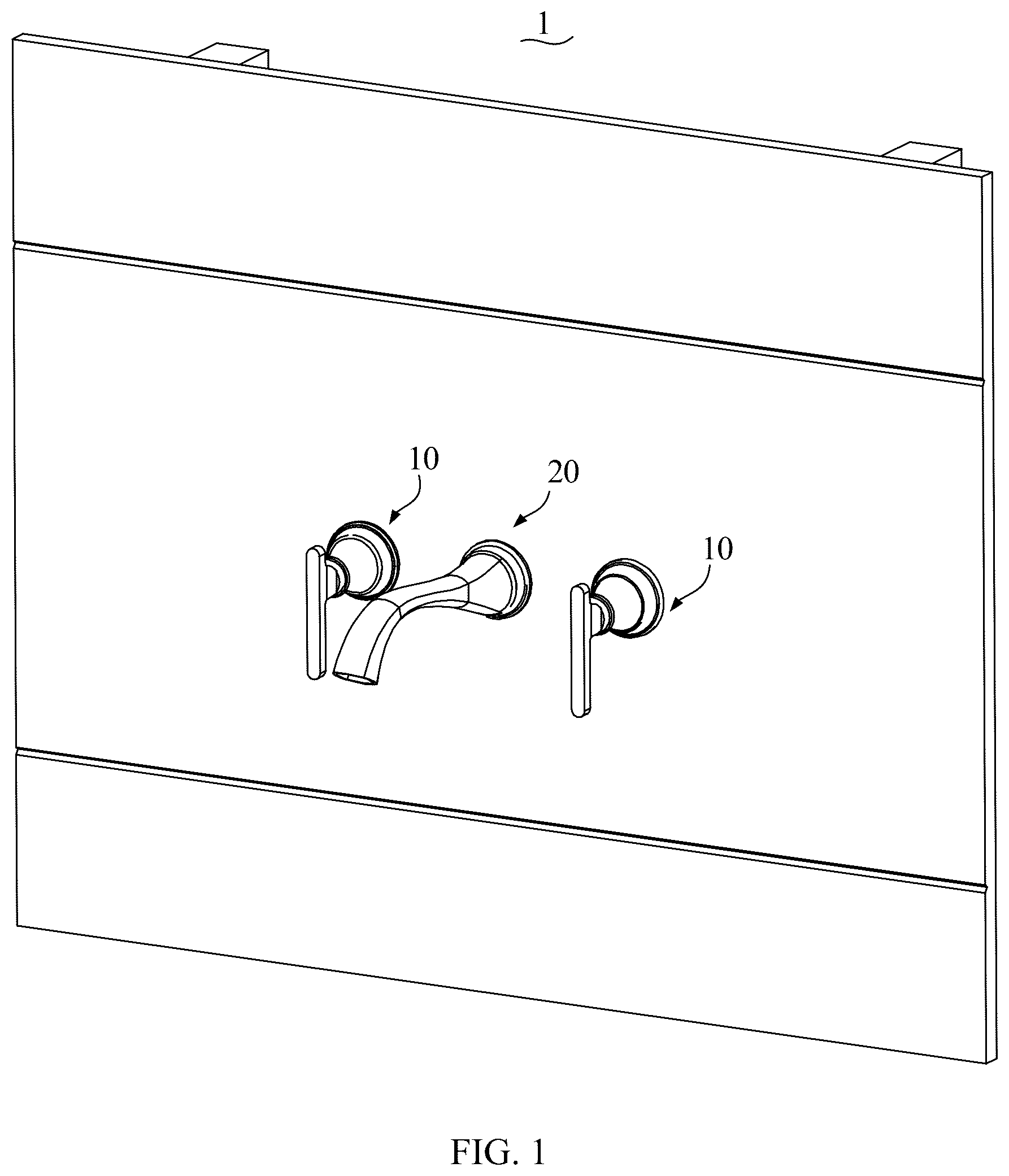Patent US12492535 — Handle assembly, faucet controller, and faucet — Figure 1