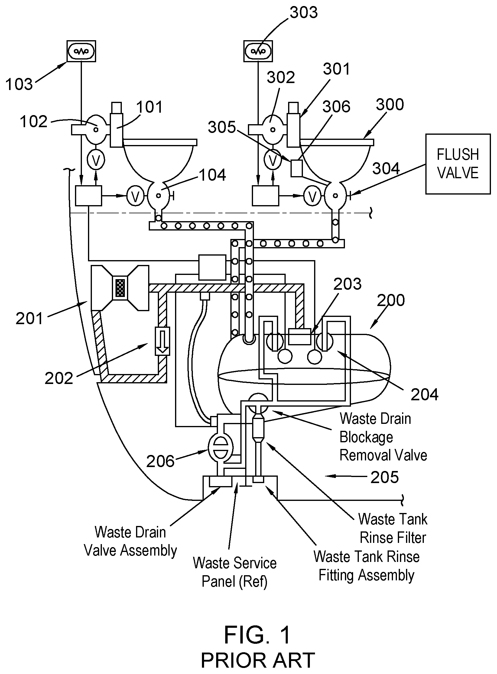Patent US12492540 Figure 1 – Automatic drain valve