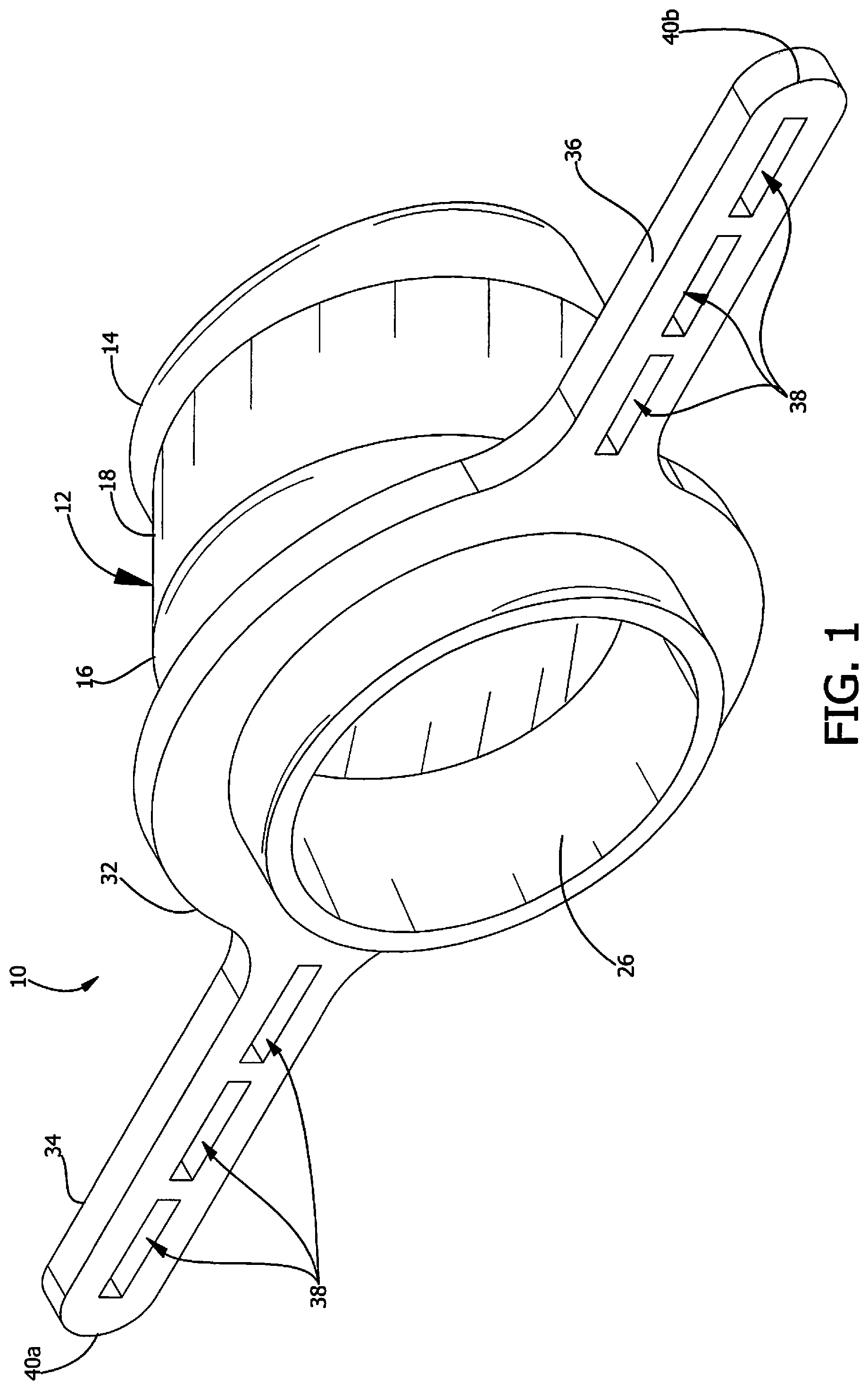 Patent US12492543 — Offset piping device — Figure 1
