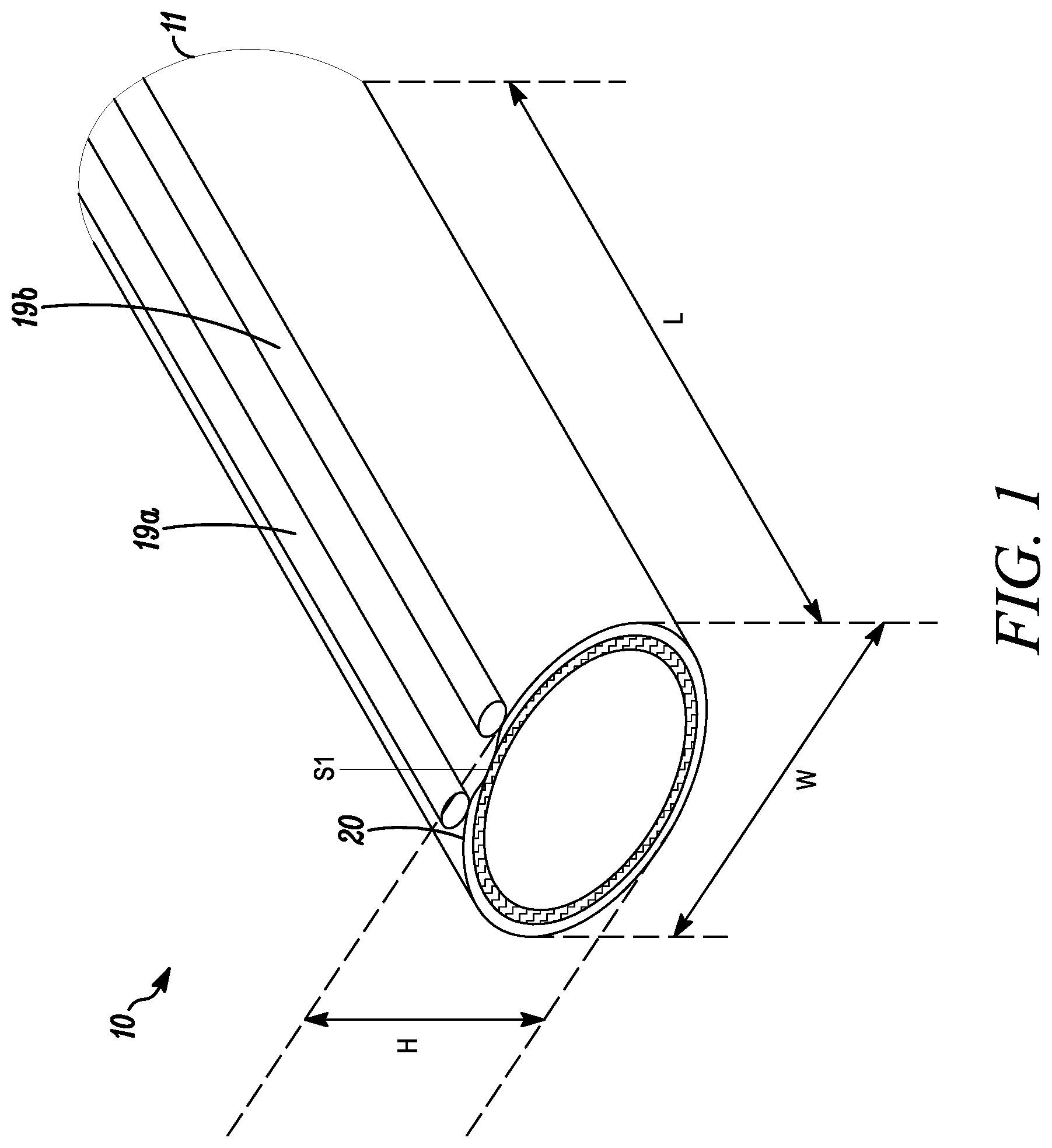 Patent US12492550 — Foam envelope for sealing large volumes — Figure 1
