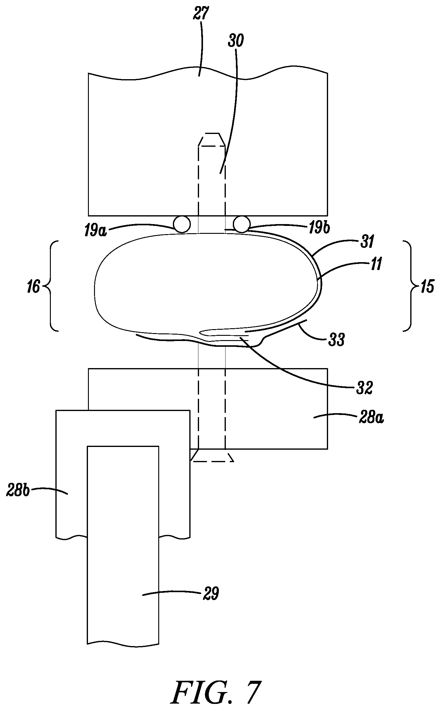 Patent US12492551 Figure 6 – Foam envelope for sealing large volumes