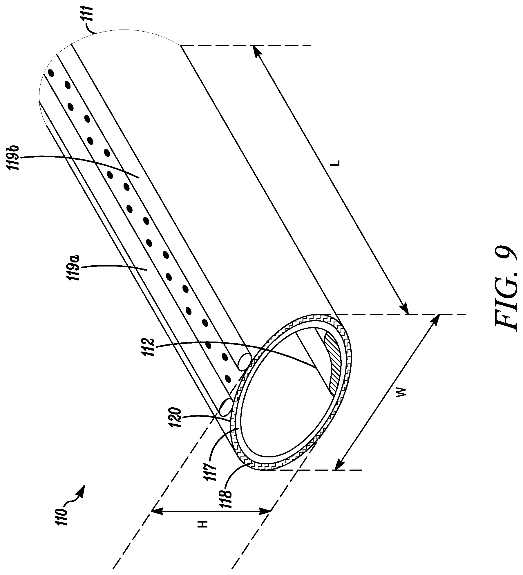Patent US12492551 Figure 8 – Foam envelope for sealing large volumes