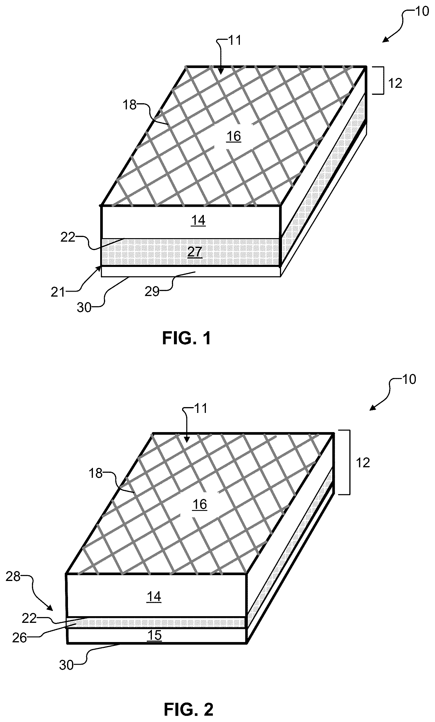 Patent US12492558 — Multi-layer roofing system — Figure 1