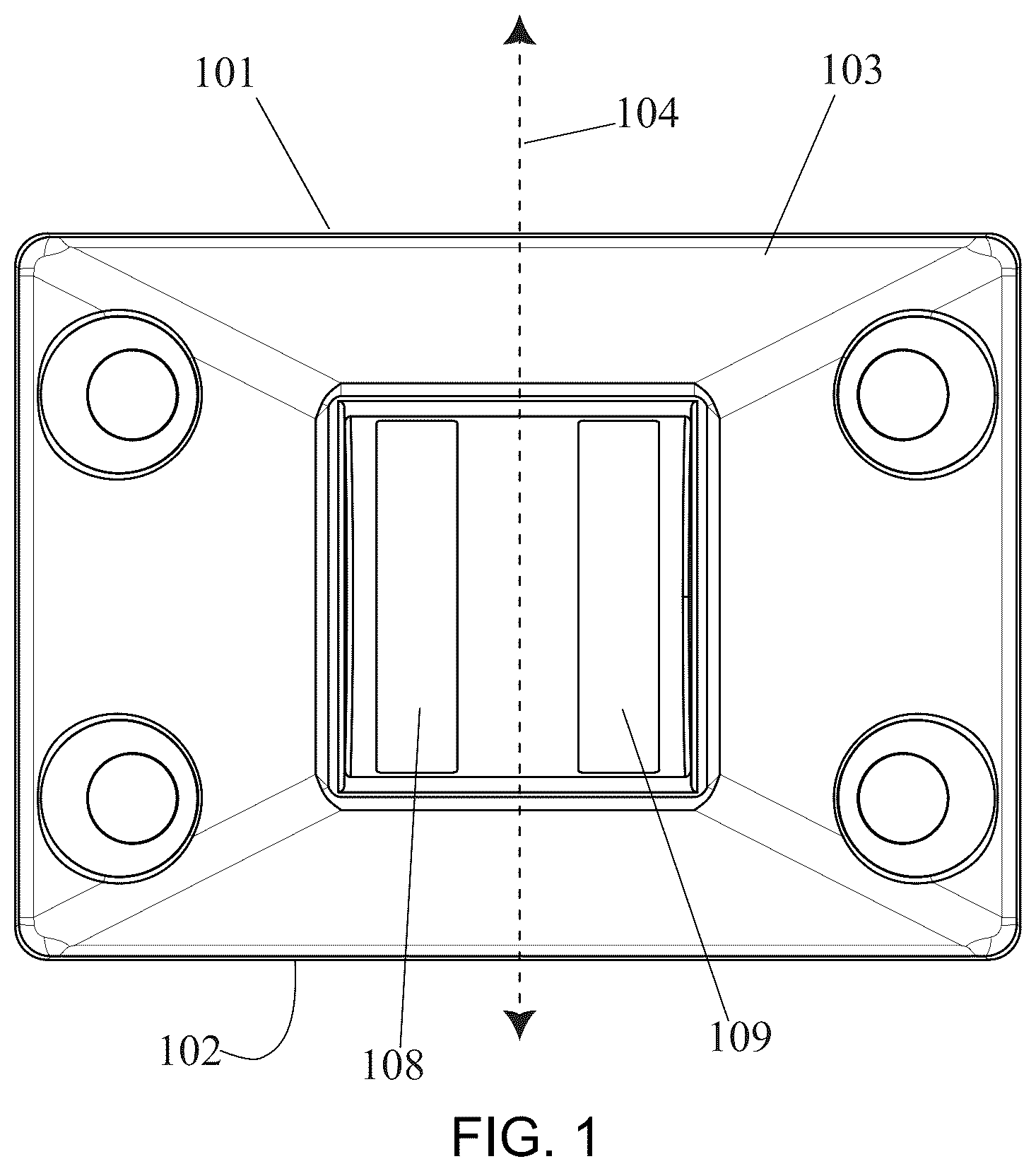 Patent US12492560 — Dual-axis swivel bracket — Figure 1