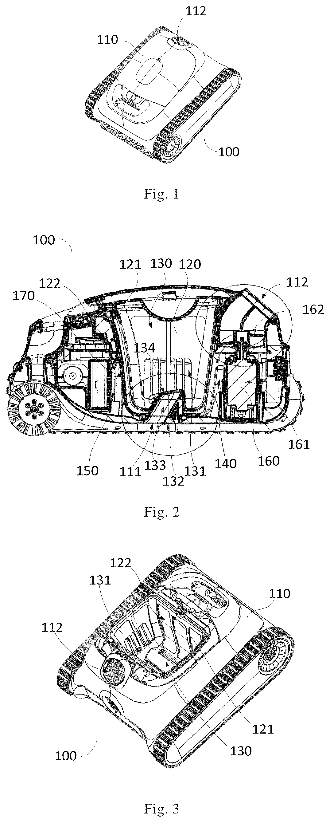 Patent US12492568 — Automatic pool cleaning apparatus — Figure 1
