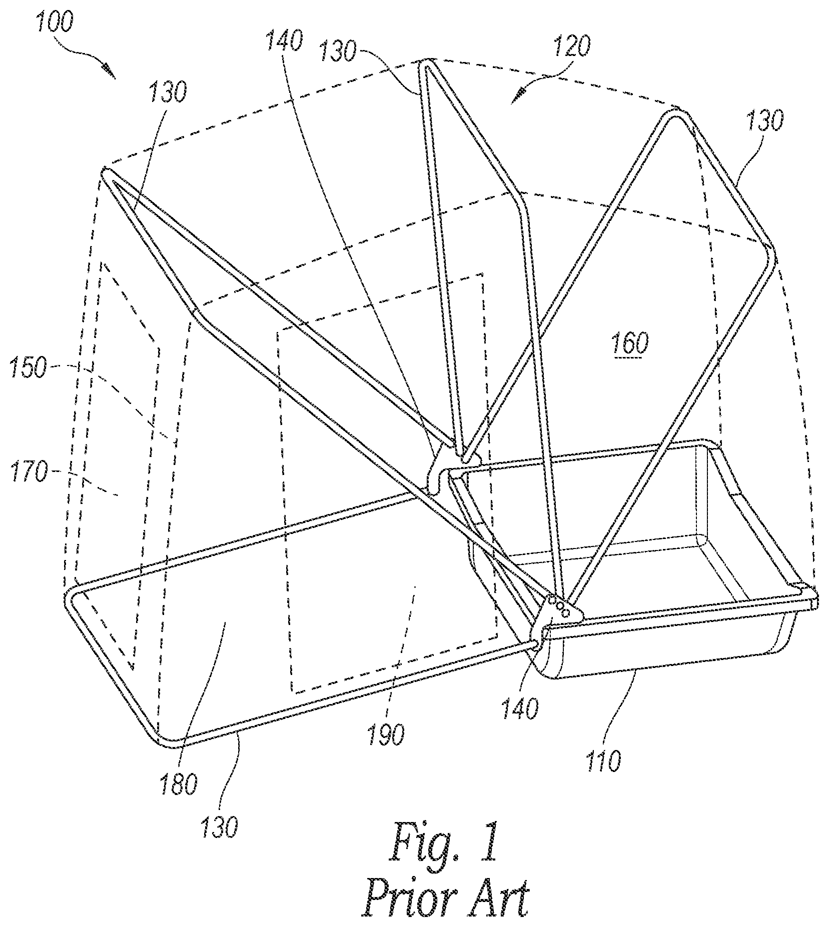Patent US12492571 Figure 1 – Portable shelters