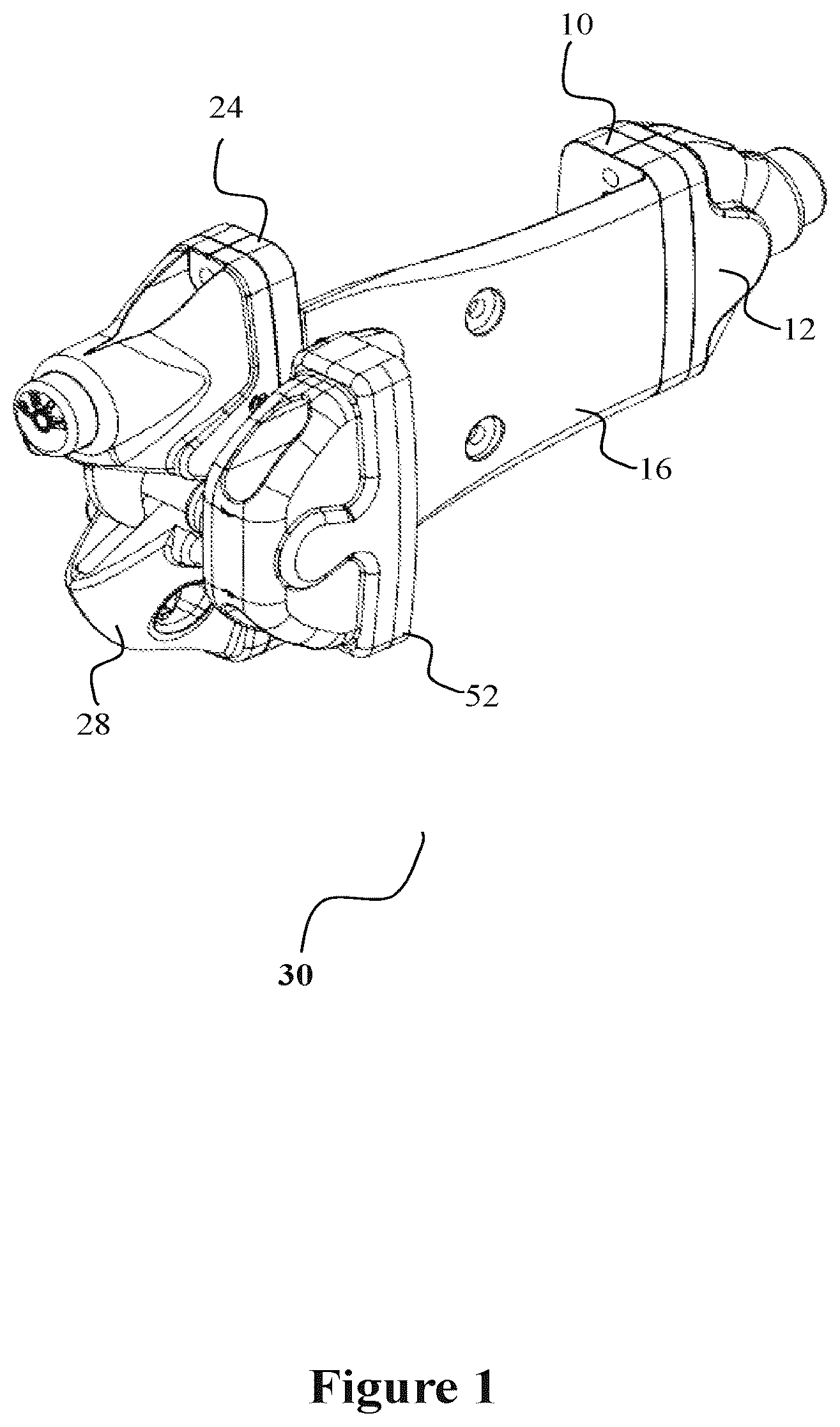 Patent US12492574 — Wrap-around gate latch — Figure 1