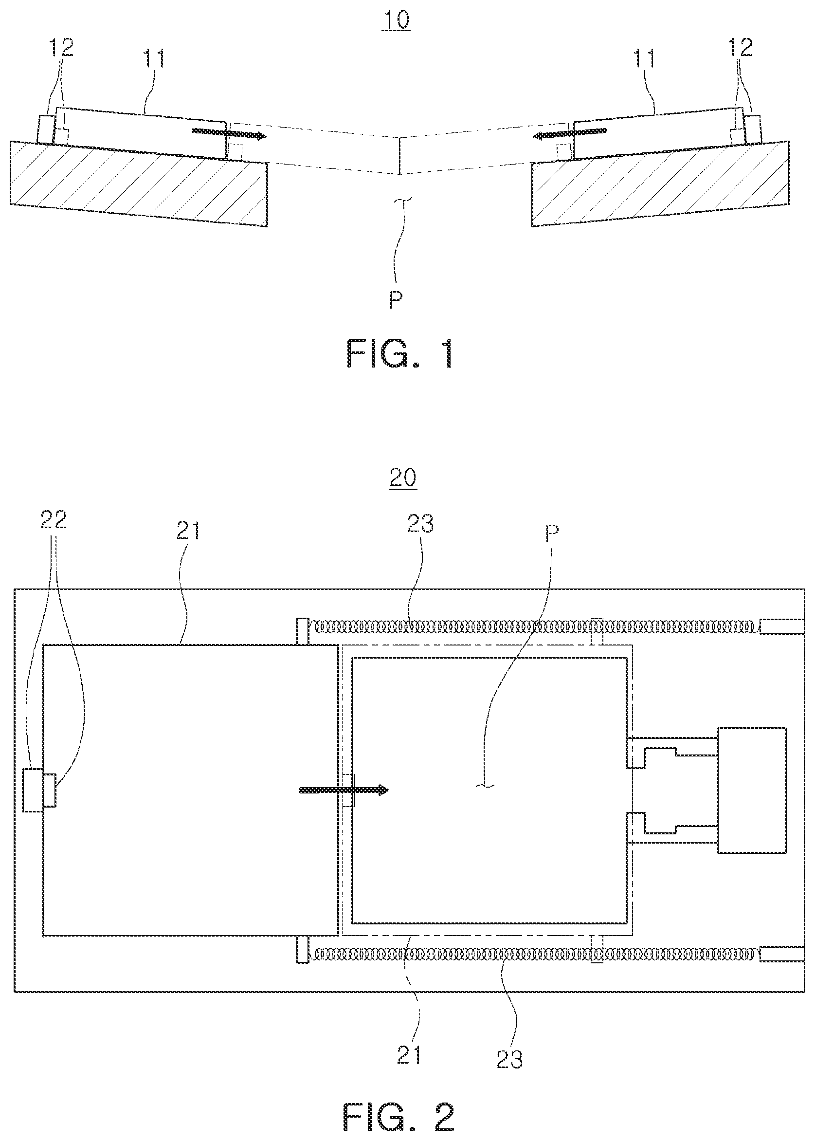 Patent US12492589 Figure 1 – Fireproof door apparatus, fireproof structure and substrate treating facility