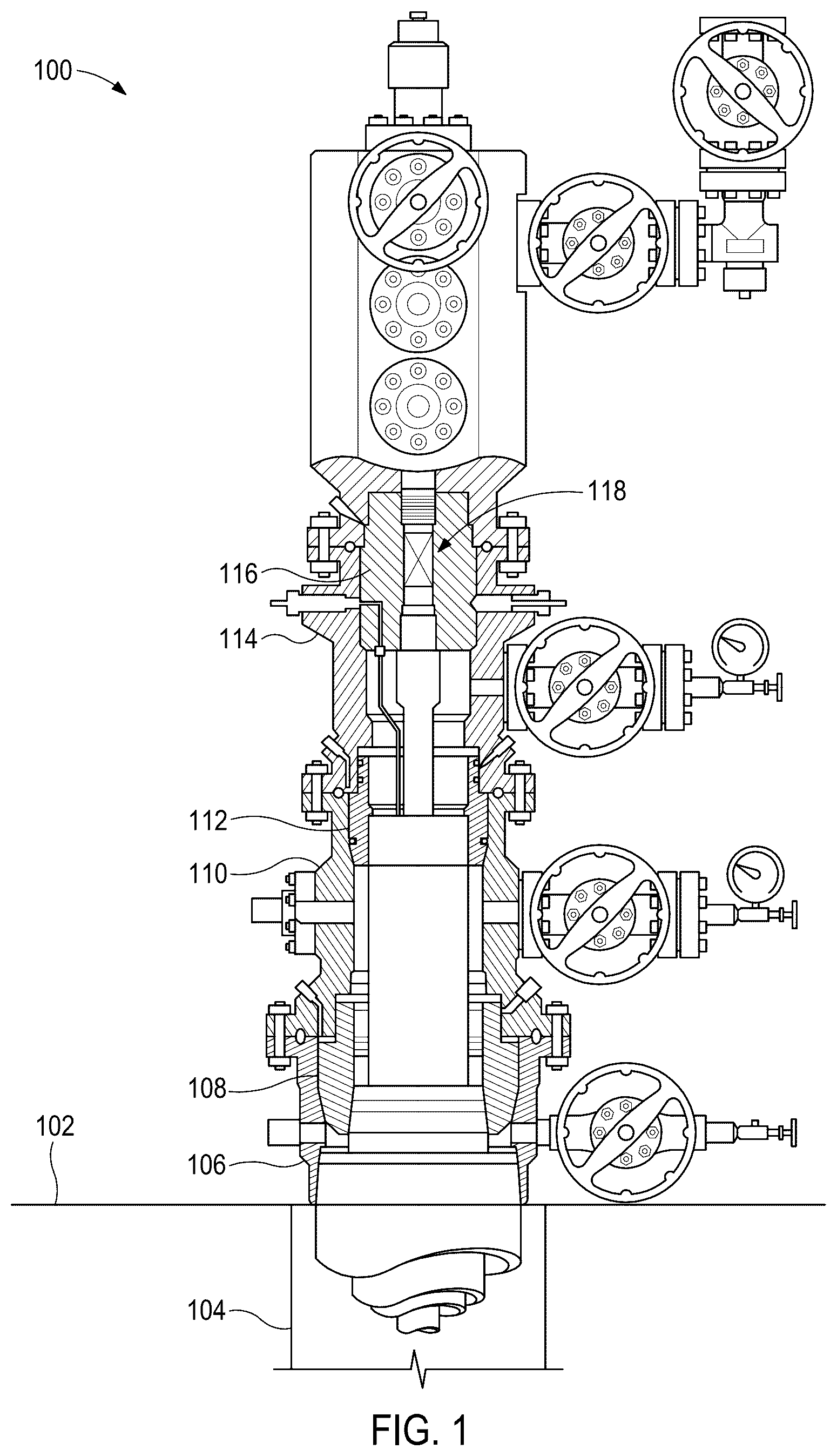 Patent US12492604 — Back pressure valve recovery tool and methods of use — Figure 1