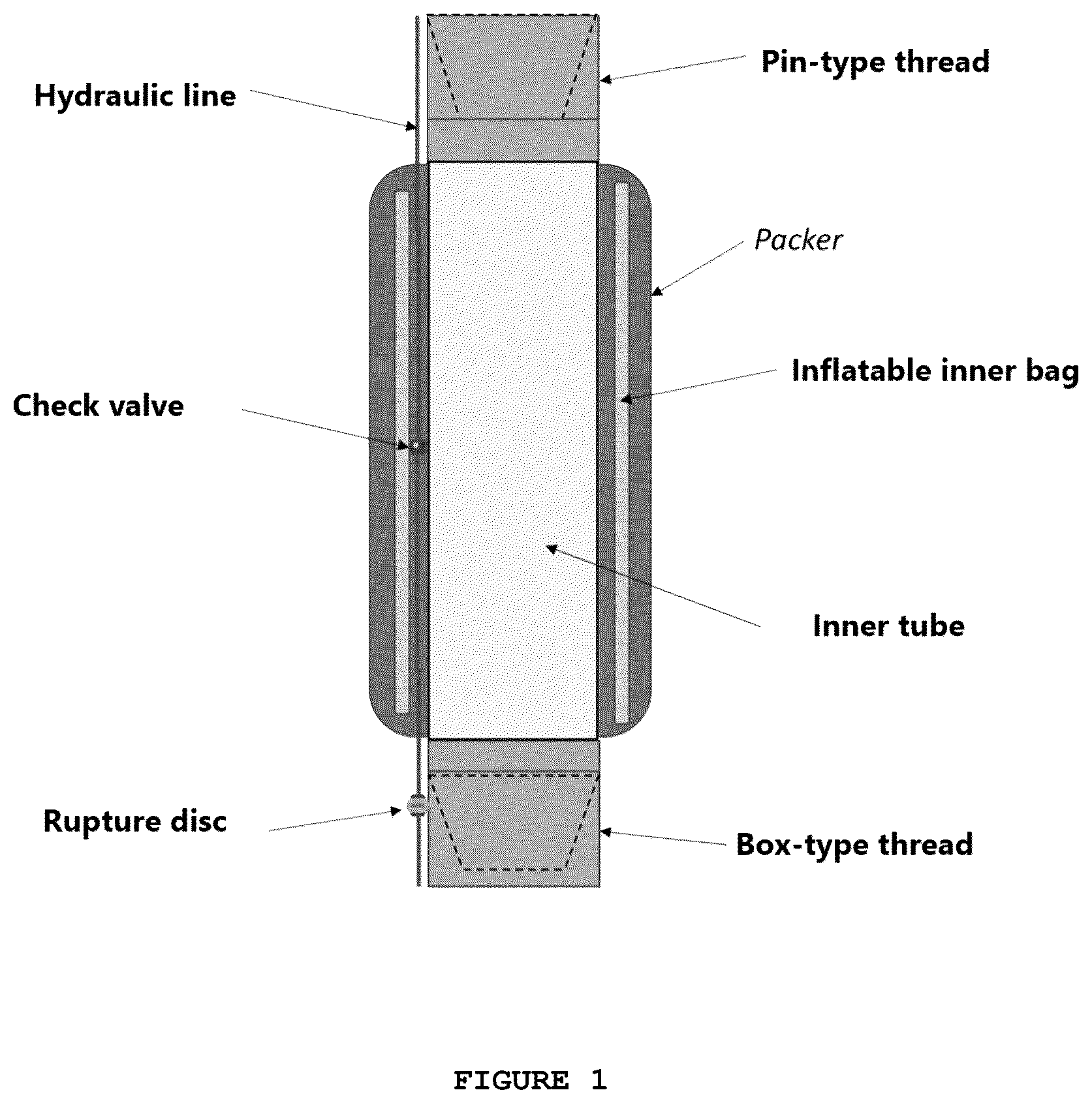 Patent US12492610 — System and method for isolation and chemical injection in a completion string of oil wells with open intervals — Figure 1