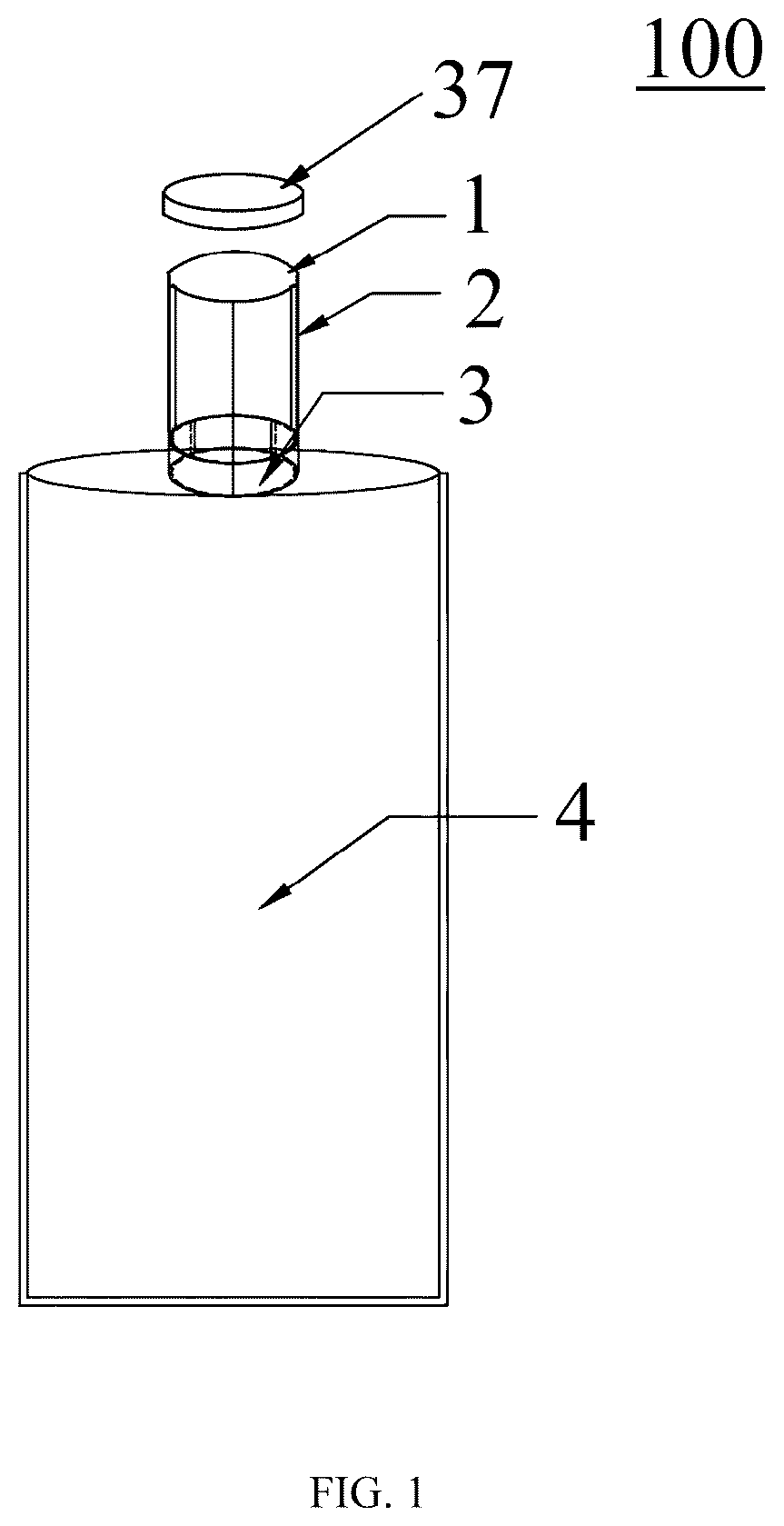 Patent US12492634 — Electric-pulse fracturing device and method for hard roof of coal mine based on self-sealing water bag — Figure 1