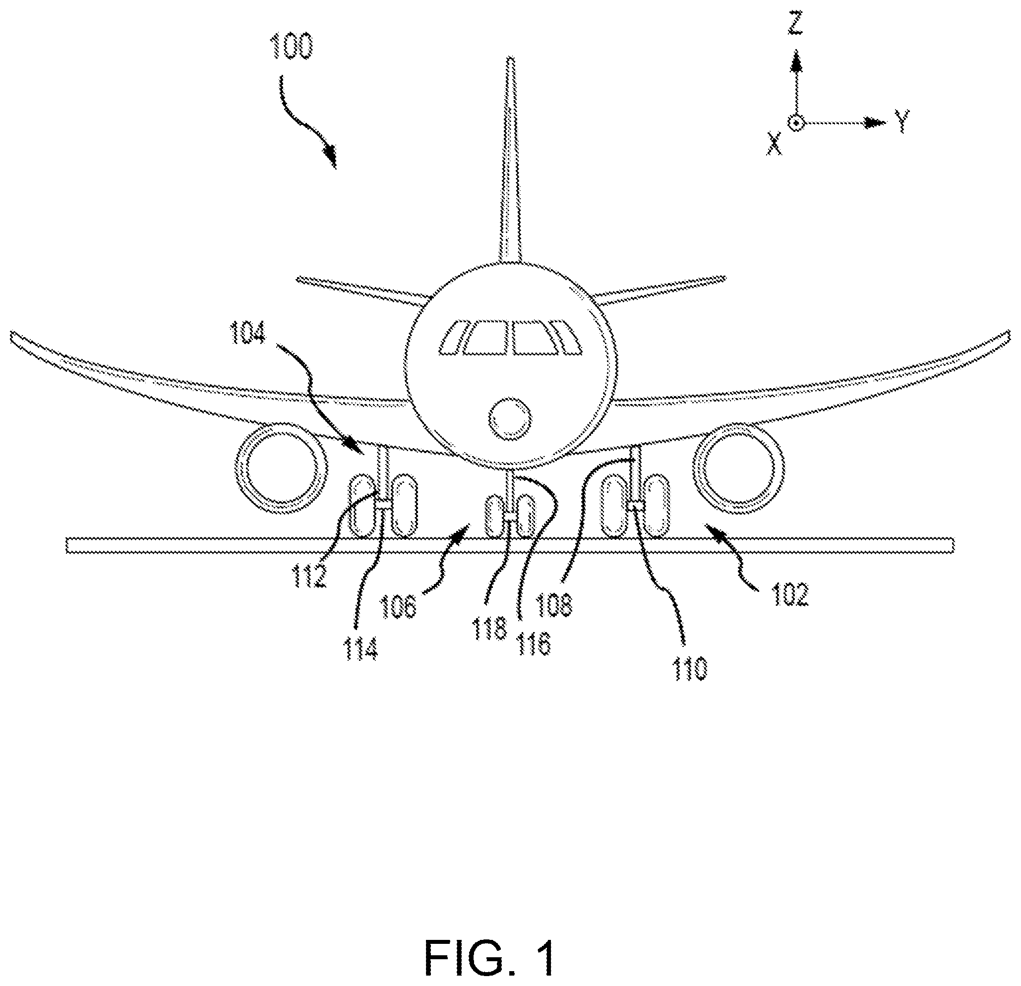 Patent US12492637 — Hydrostatic shoe with face seal — Figure 1