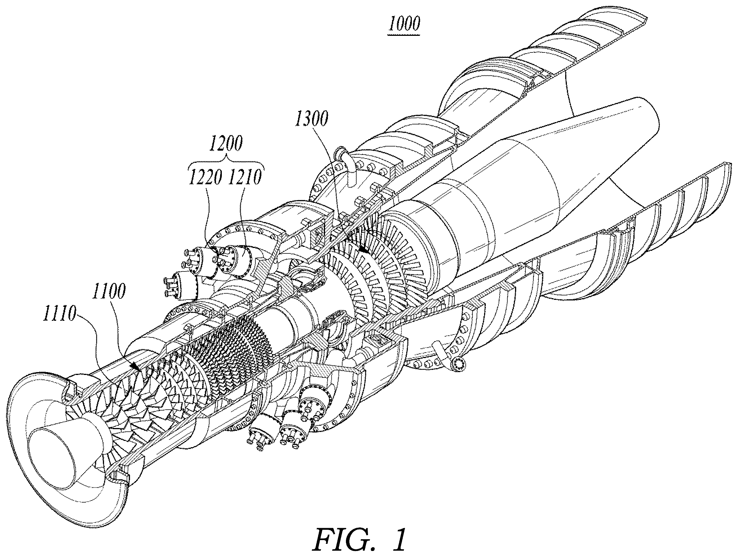 Patent US12492639 — Airfoil and gas turbine including same — Figure 1