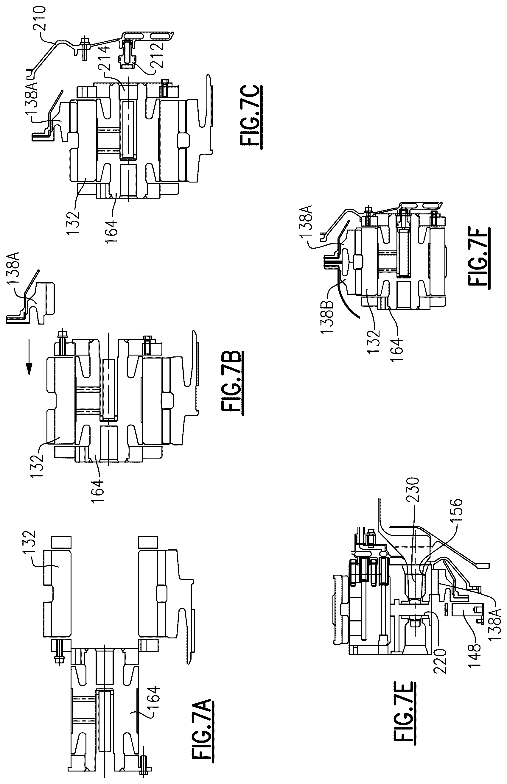 Patent US12492665 Figure 8 – Method of assembly for gas turbine fan drive gear system