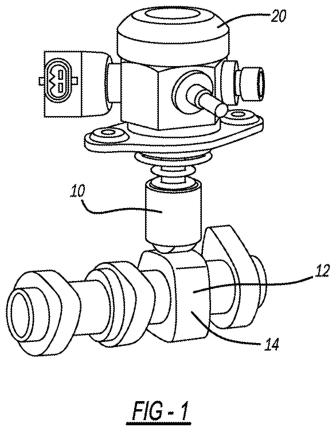 Patent US12492671 — Stamped pump actuator and method of assembling same — Figure 1