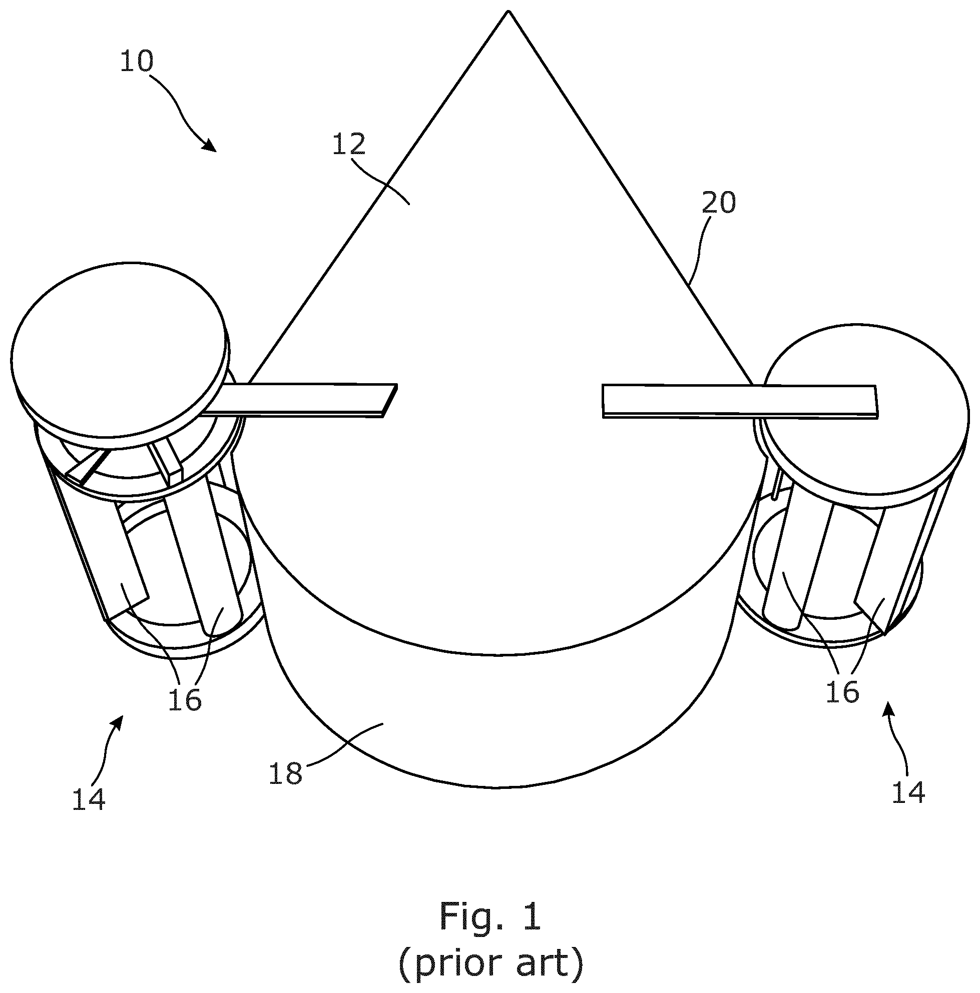 Patent US12492675 — Blade pitch control arrangement — Figure 1