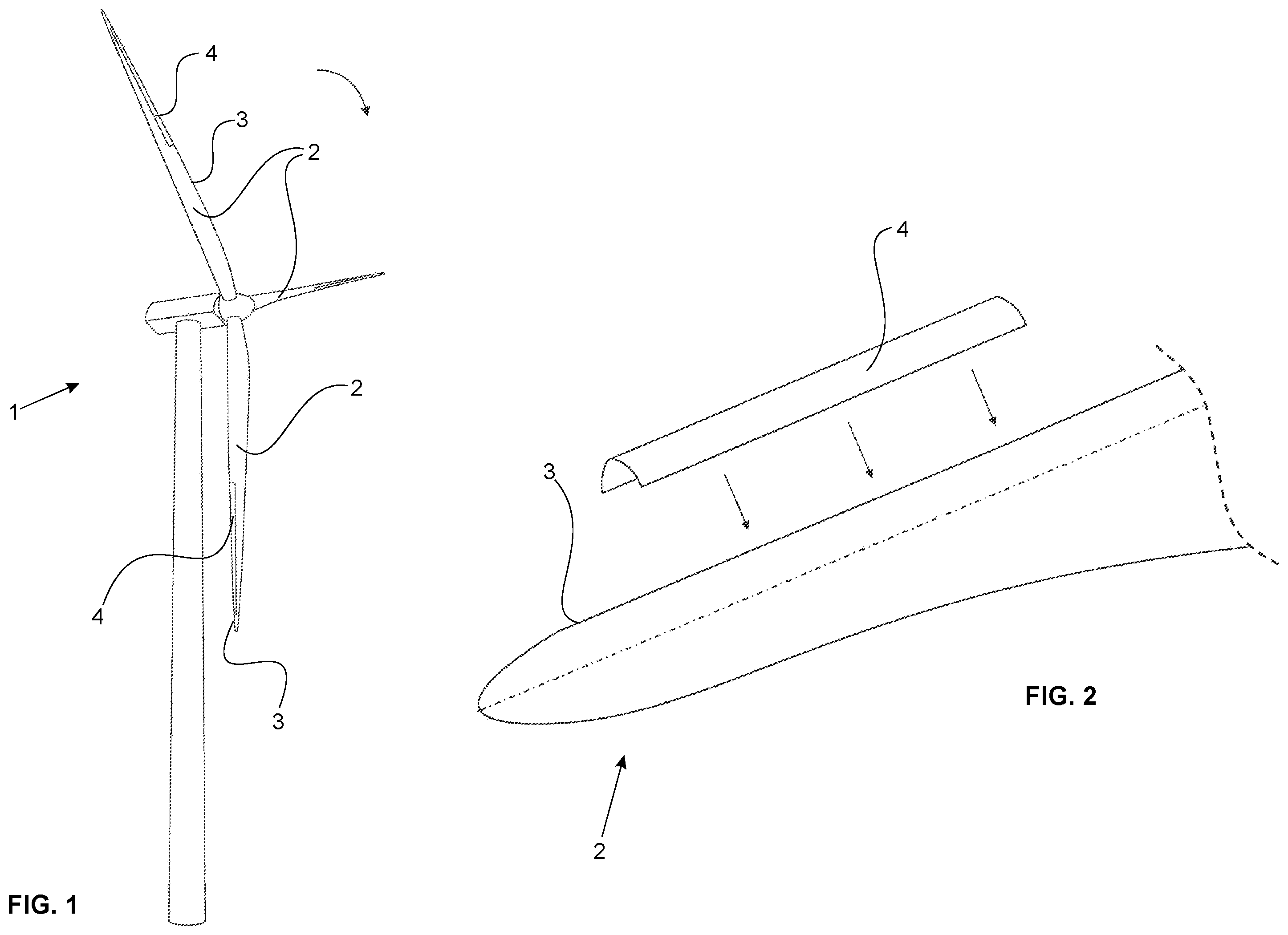 Patent US12492681 Figure 1 – Method and tool for detecting defects on a wind turbine generator blade