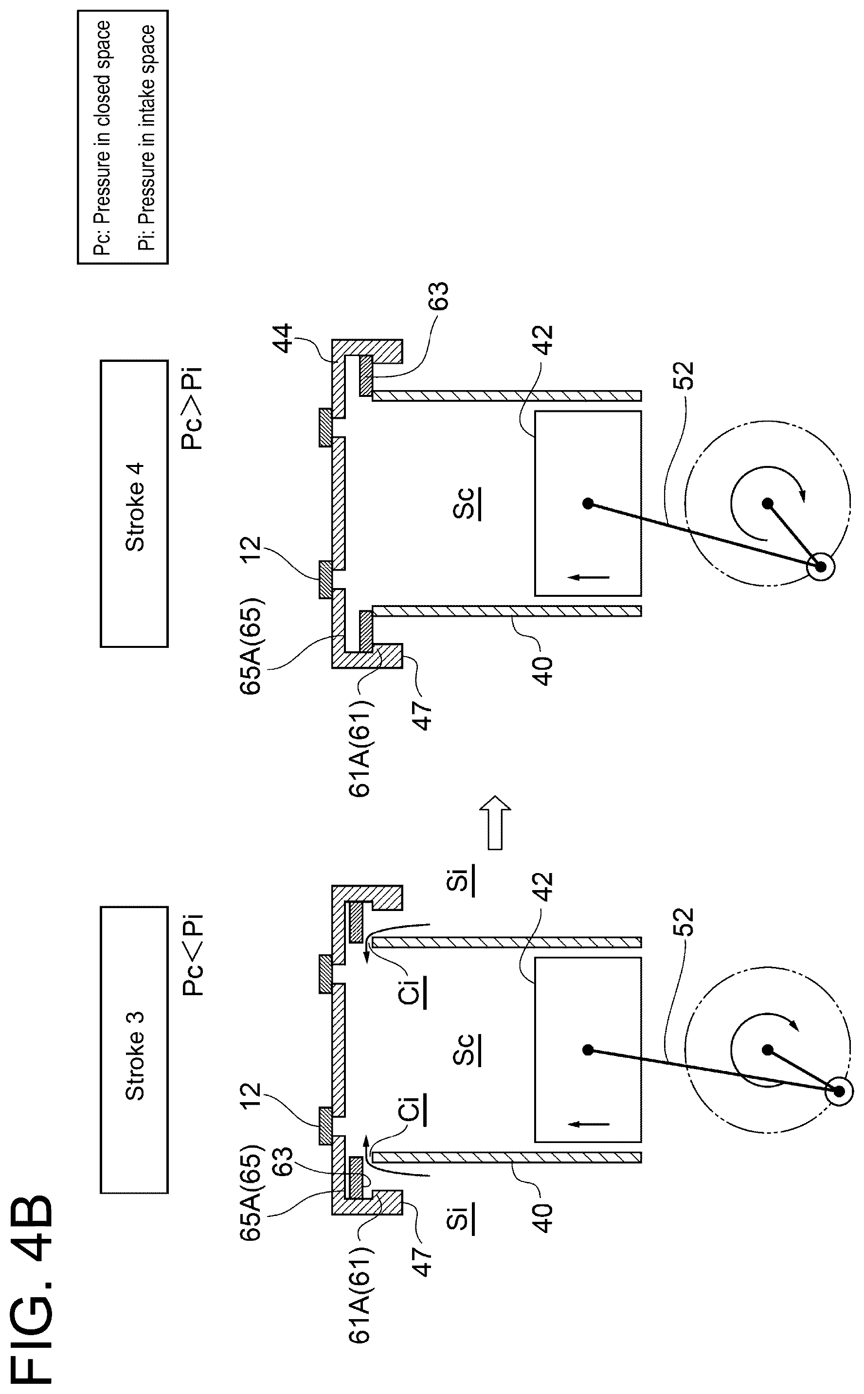 Patent US12492691 Figure 5 – Reciprocating compressor