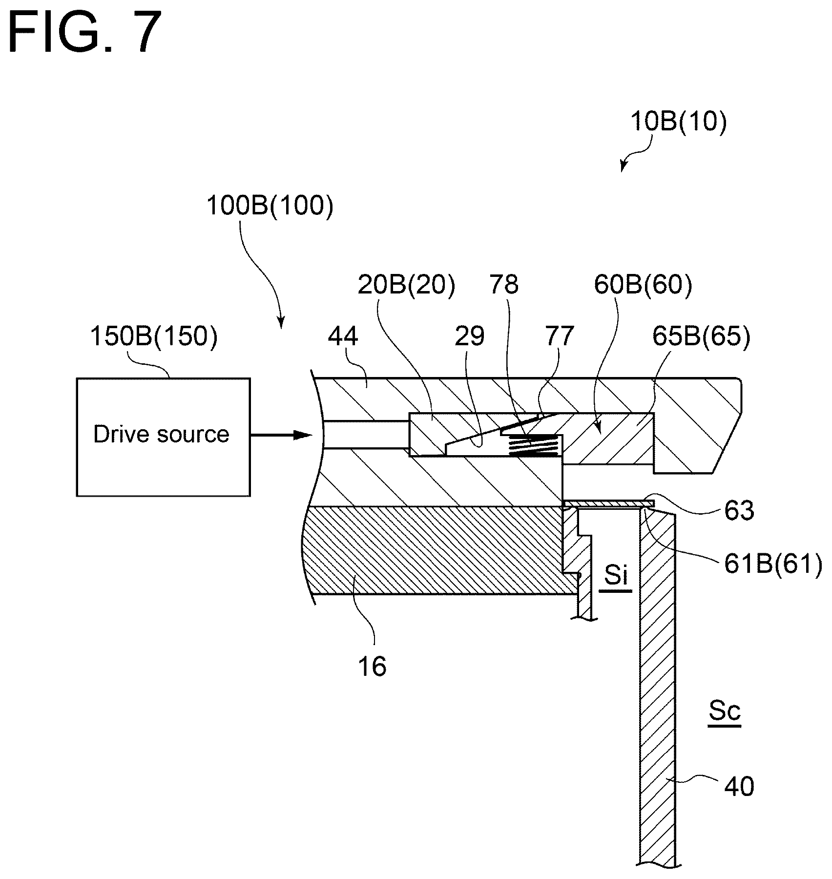 Patent US12492691 Figure 8 – Reciprocating compressor