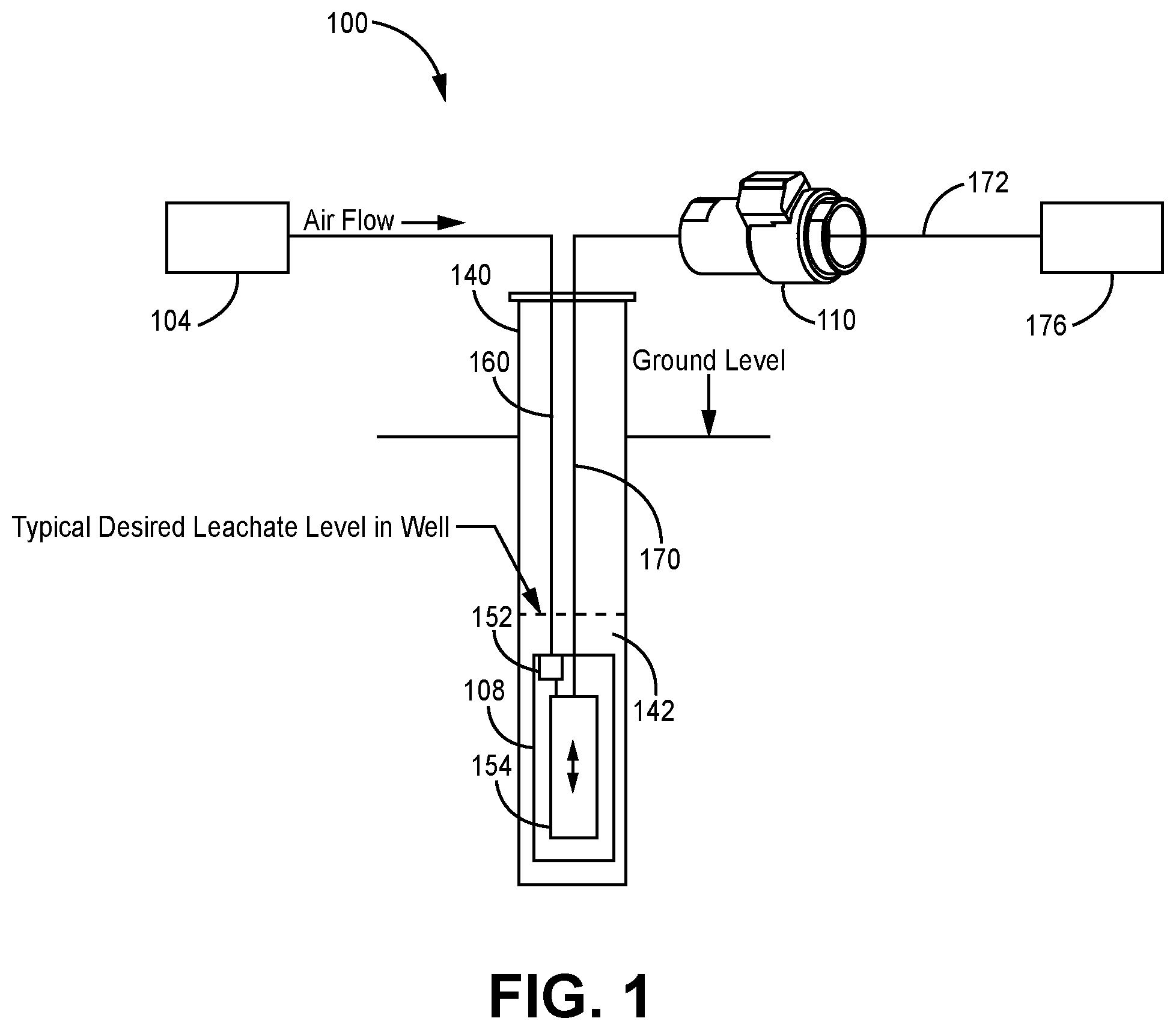 Patent US12492696 — Inline landfill pump cycle counter — Figure 1