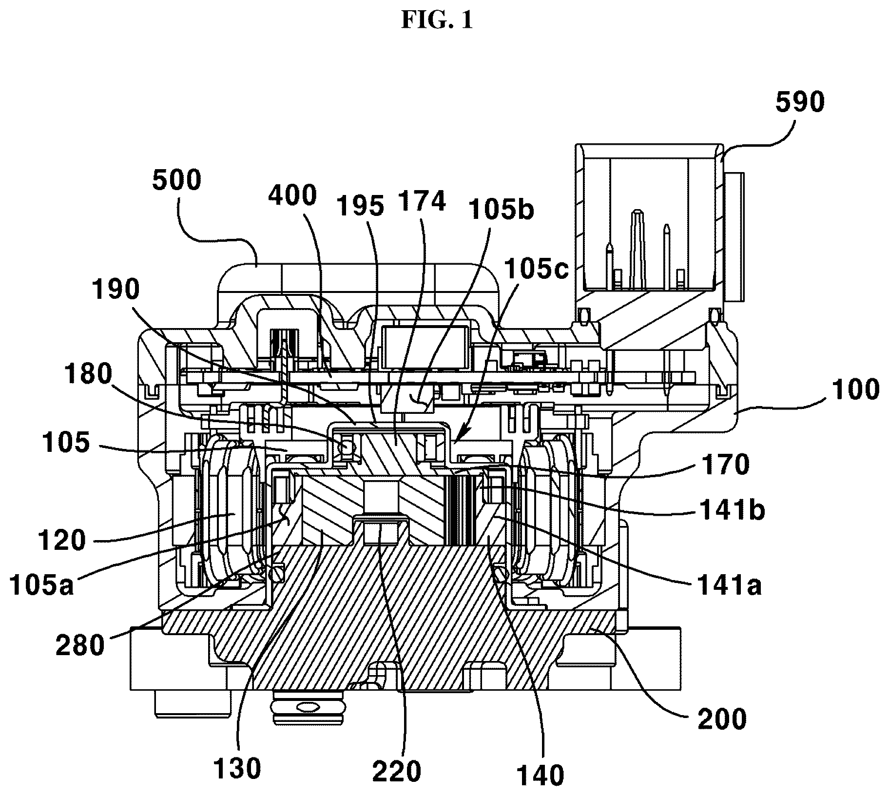 Patent US12492698 — Pump — Figure 1