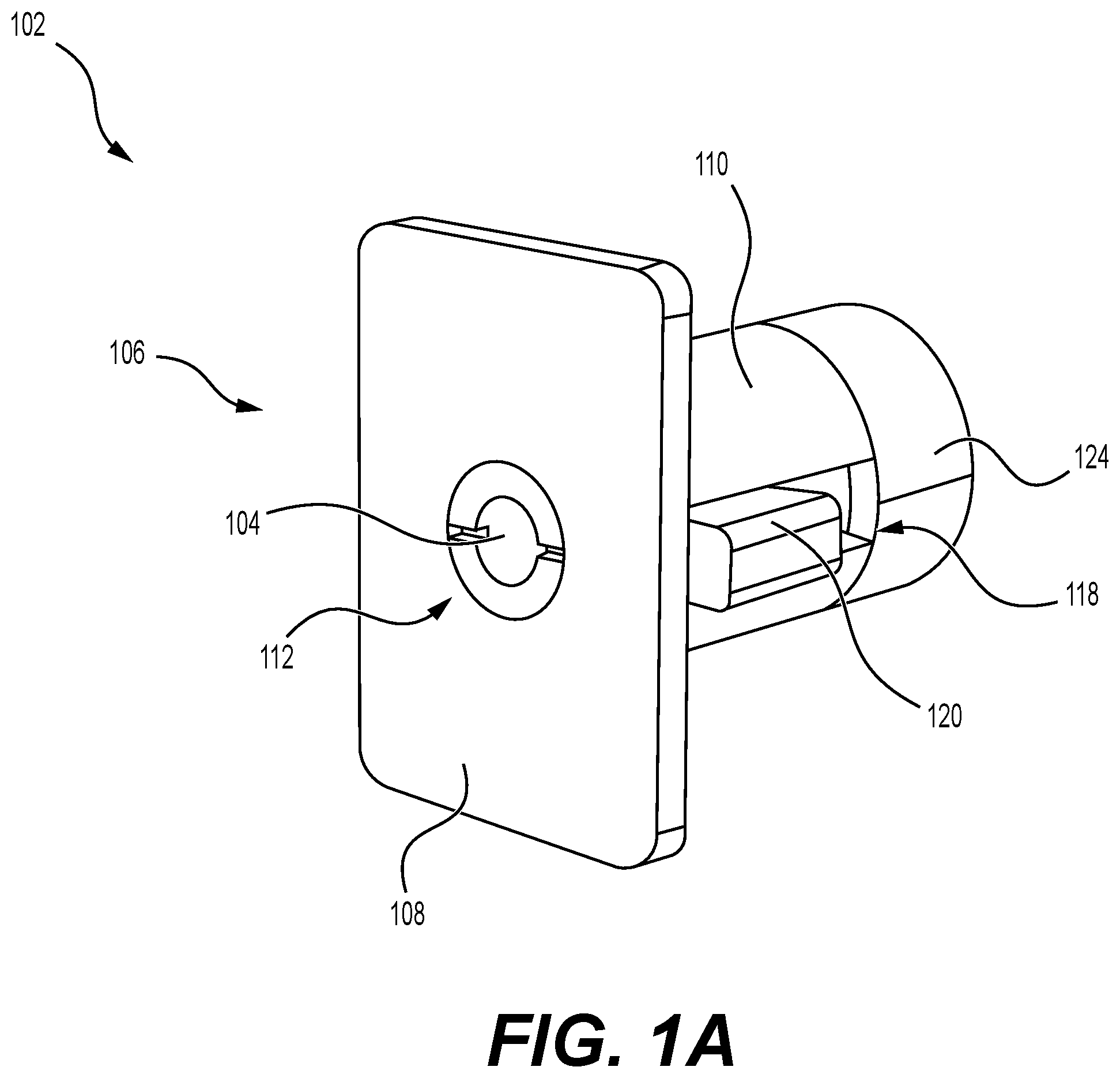 Patent US12492722 — Adaptive hardware system and method of use — Figure 1