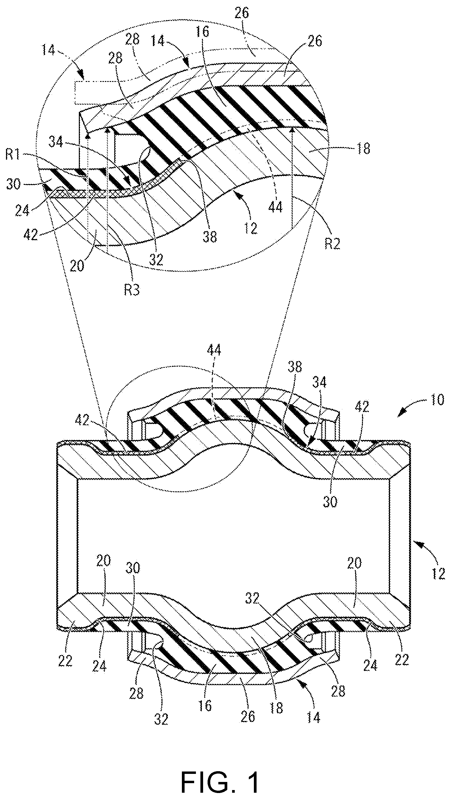 Patent US12492733 — Sliding bushing — Figure 1