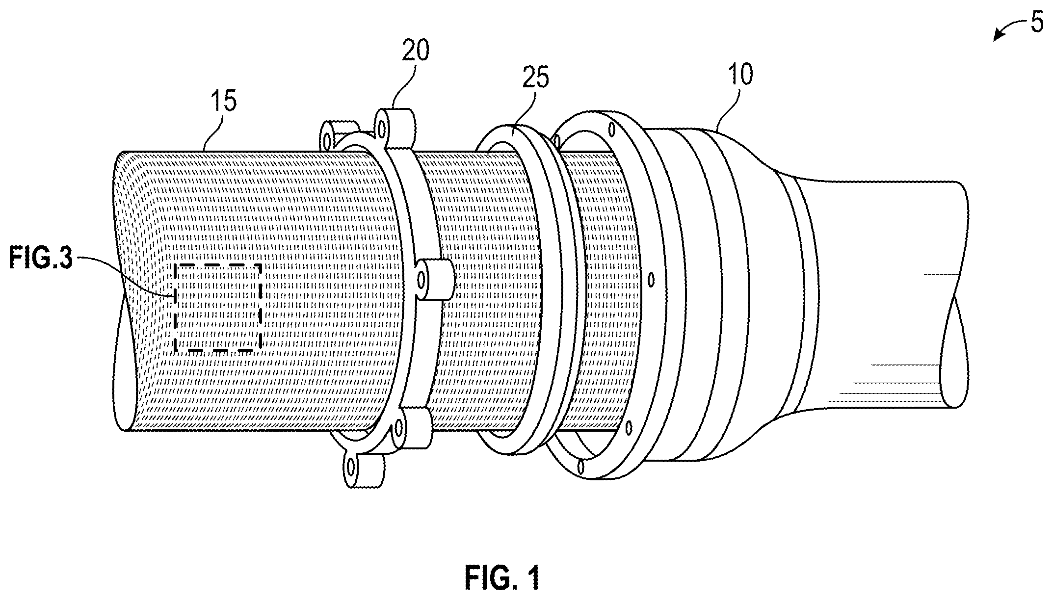 Patent US12492749 — Mechanical joint gasket with protrusions — Figure 1