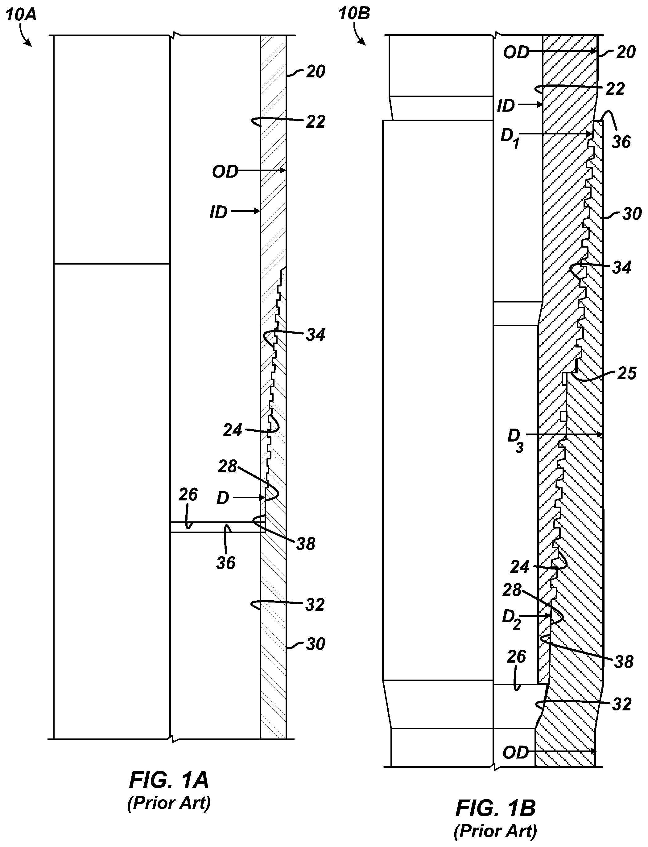 Patent US12492761 — Coupled connection for tight clearance casing strings in oil and gas wells — Figure 1