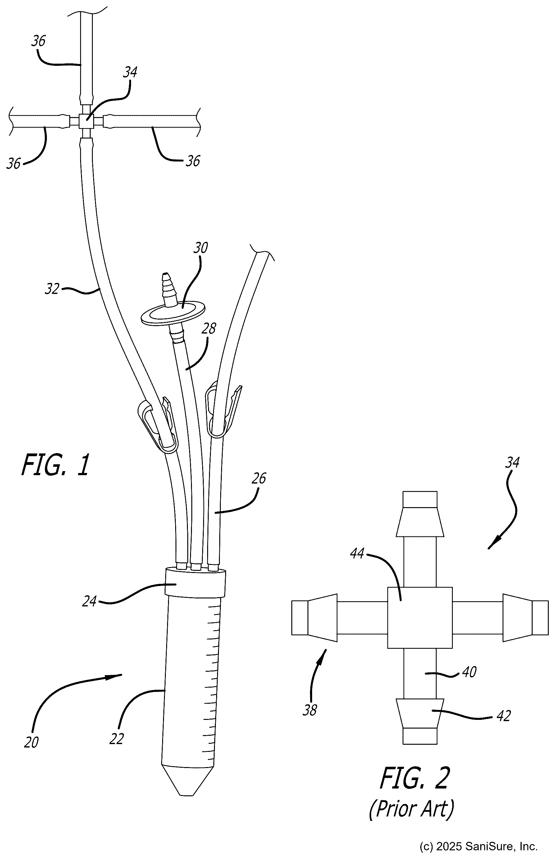 Patent US12492772 Figure 1 – Fluid distribution junctions and assembly methods
