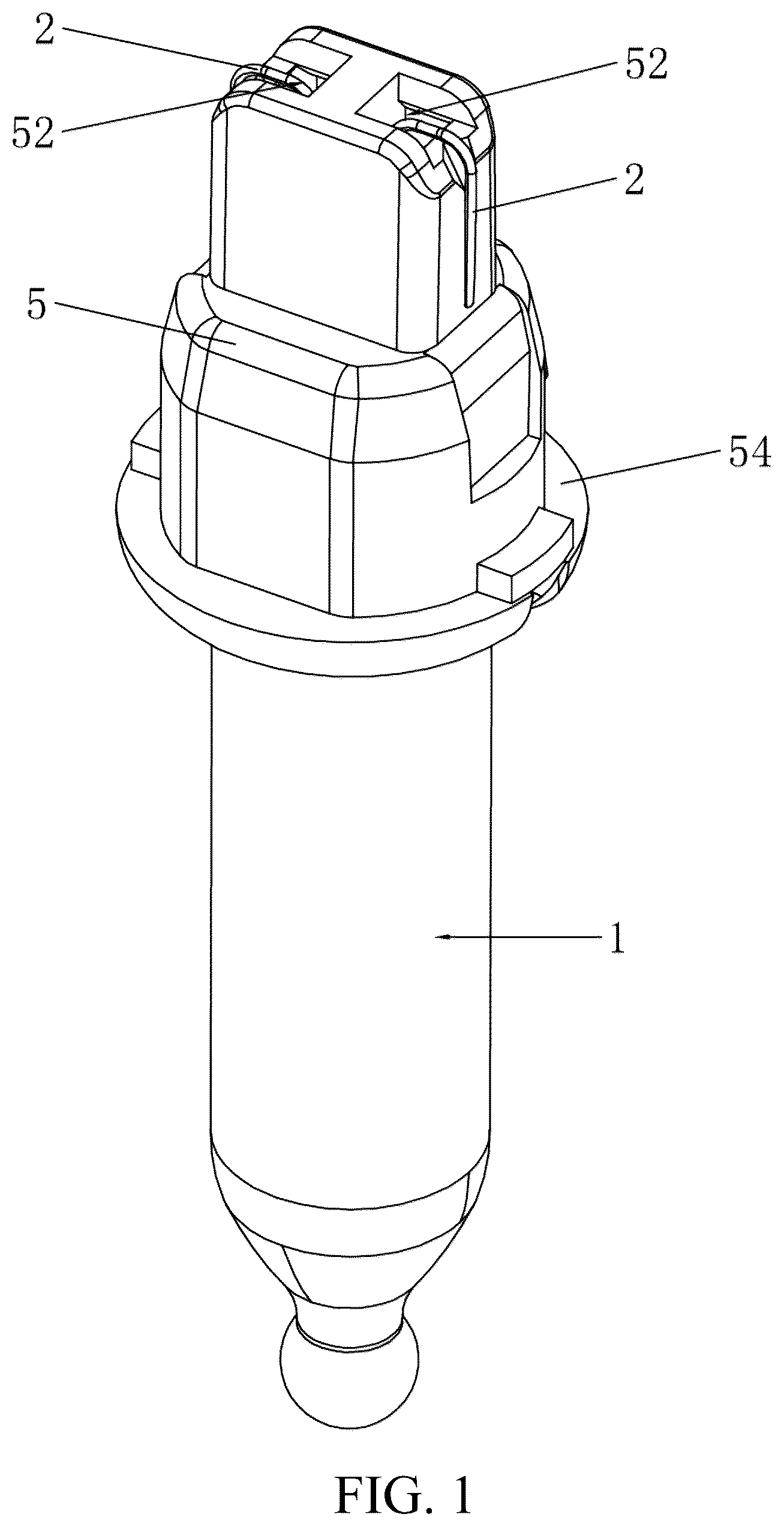 Patent US12492786 — Light emitting diode (LED) light bulb and string light using LED light bulb — Figure 1