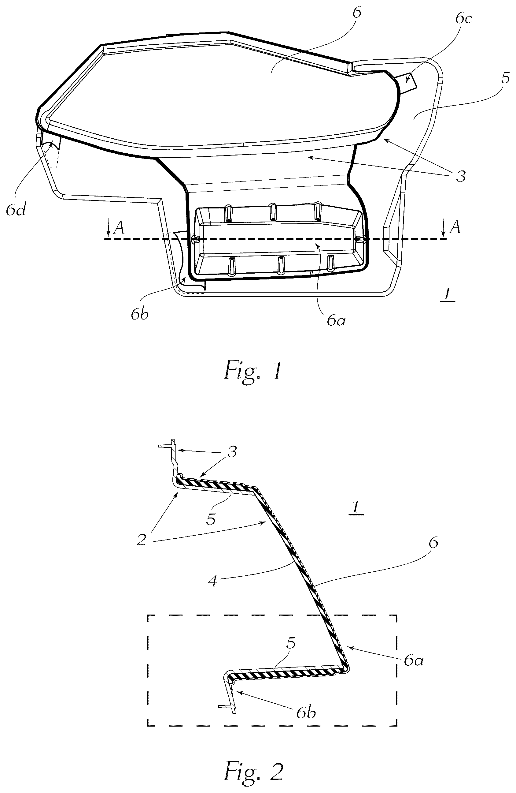 Patent US12492794 — Cover lens, injection moulding process, injection mould, motor vehicle light and motor vehicle — Figure 1