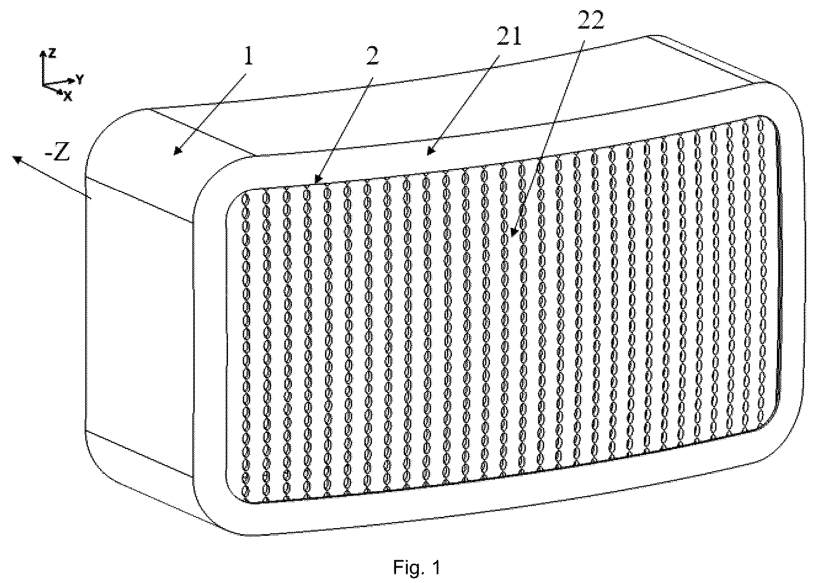 Patent US12492798 — Light guide designed for use in a vehicle — Figure 1