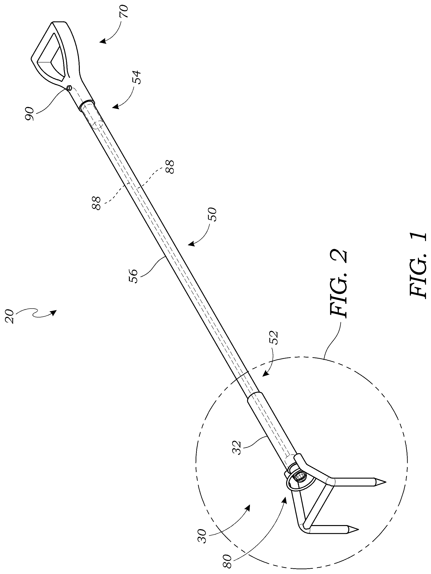Patent US12492811 — Tool with integrated light — Figure 1