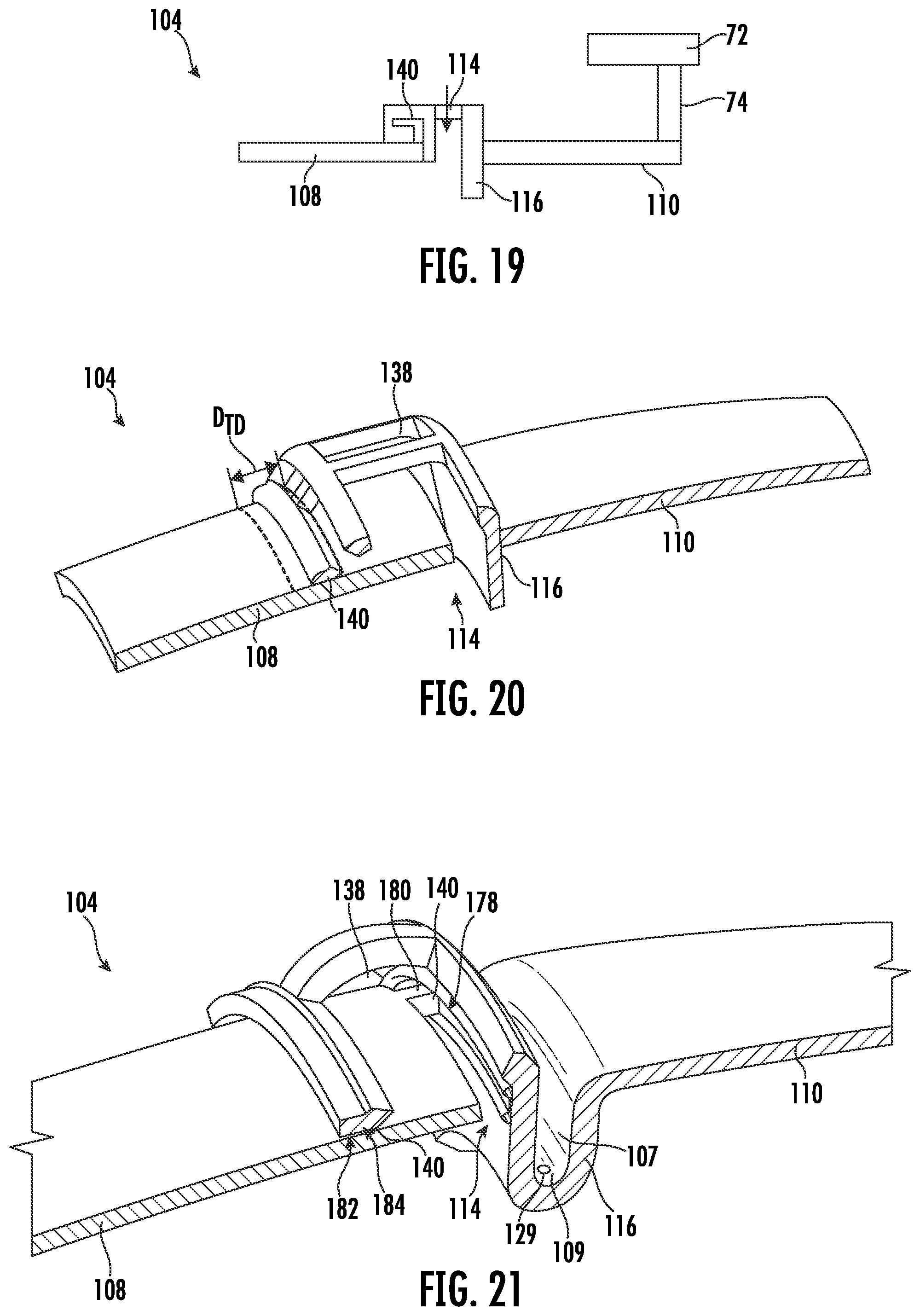 Patent US12492821 Figure 7 – Combustor for a gas turbine engine