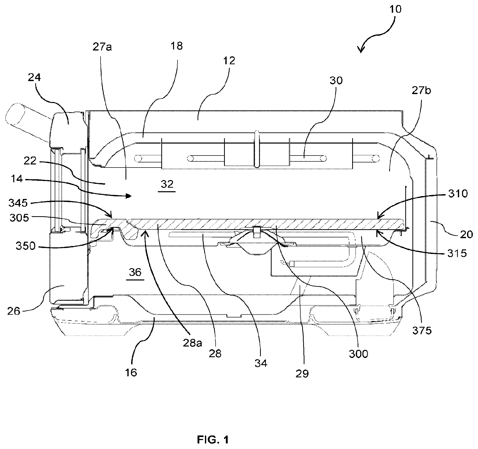 Patent US12492823 — Cooking appliance — Figure 1