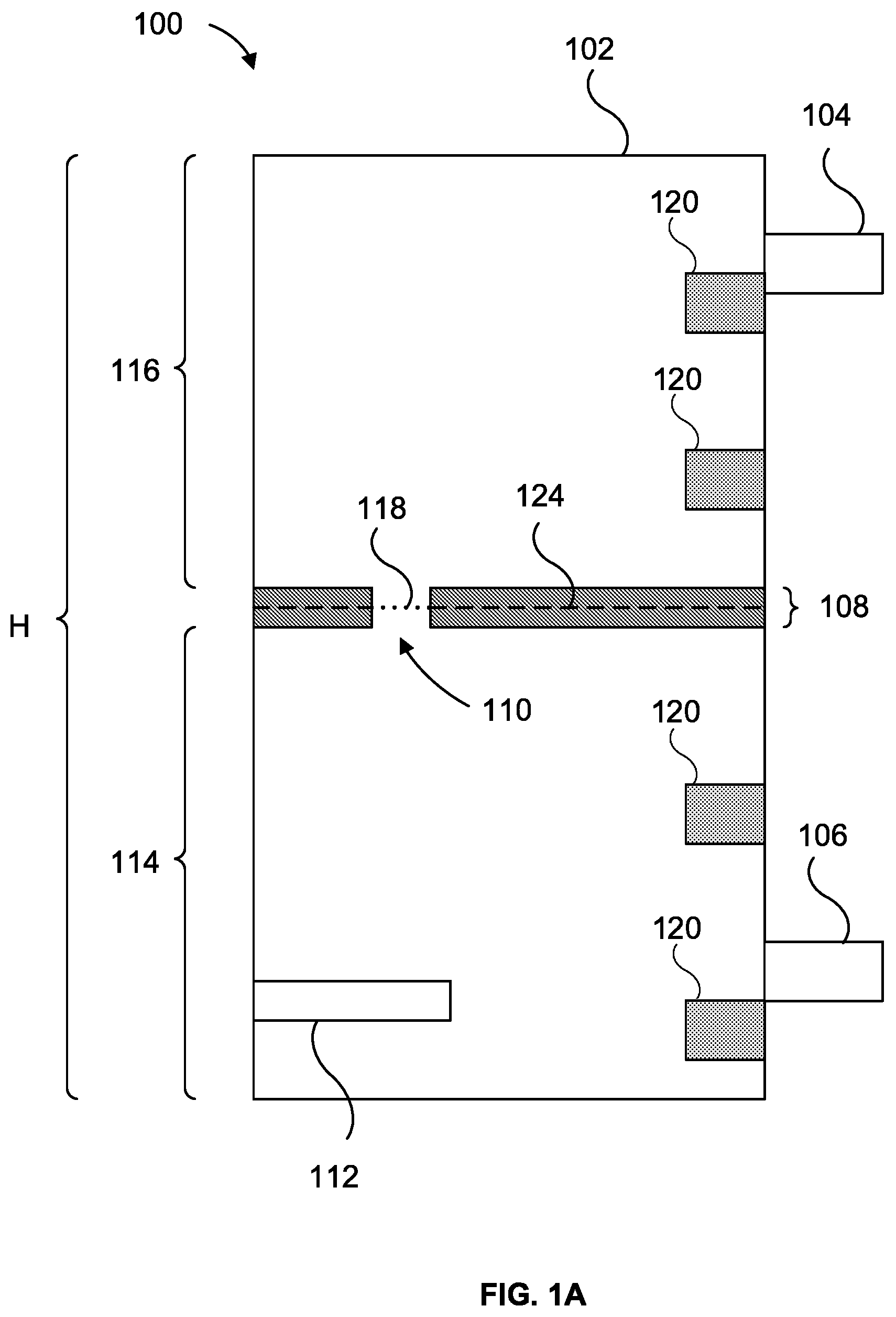Patent US12492842 — Water tank with thermally insulating partition — Figure 1