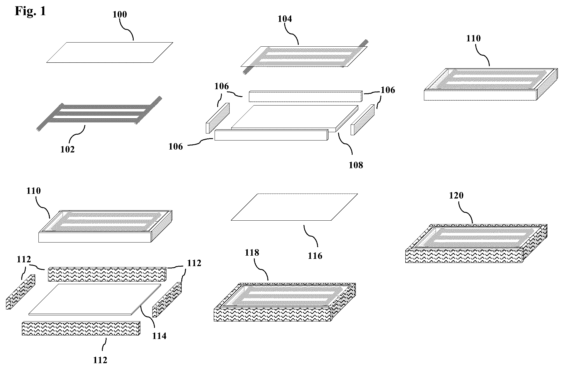 Patent US12492845 Figure 1 – Monolithic macro-fluidic heat transfer components
