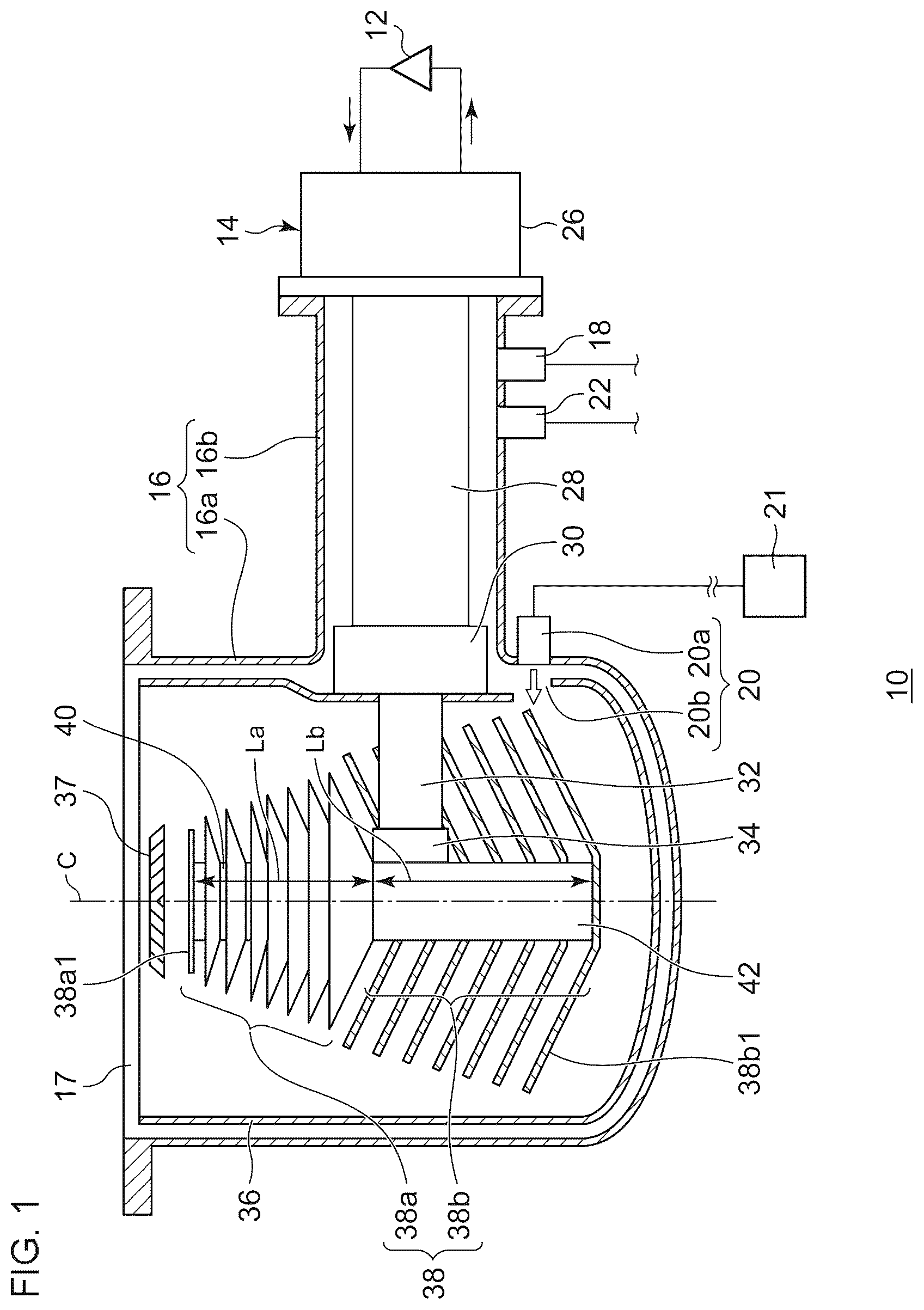 Patent US12492847 Figure 1 – Cryopump