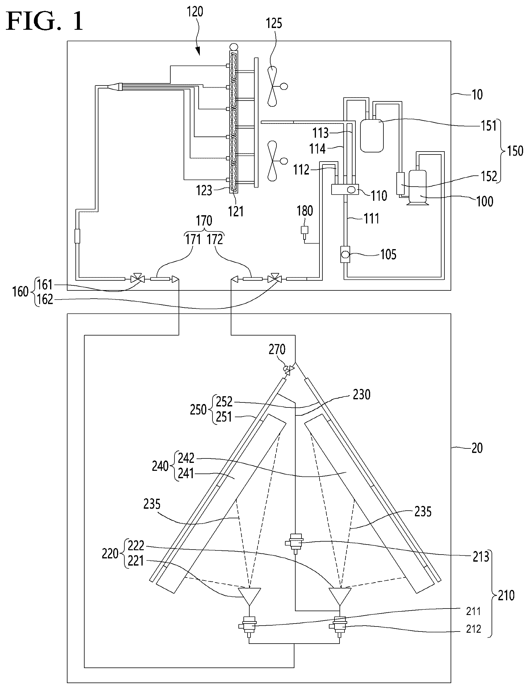 Patent US12492849 — Air conditioner and method for controlling same — Figure 1