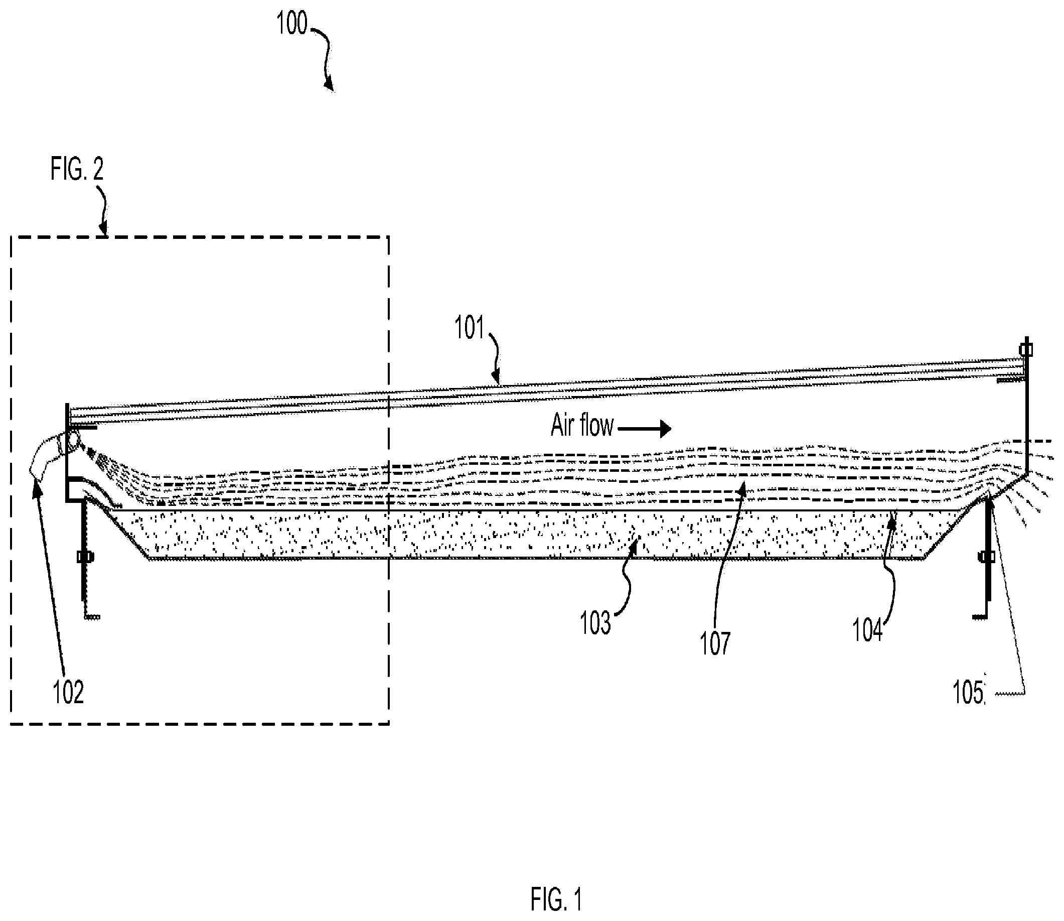 Patent US12492865 — Multi-chamber dryer using adjustable conditioned air flow — Figure 1