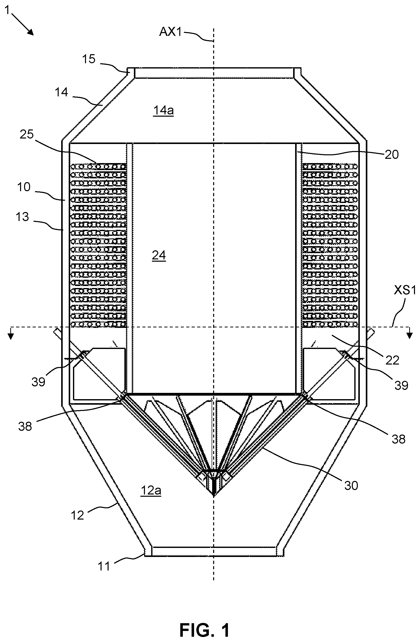 Patent US12492872 — Heat exchange unit — Figure 1