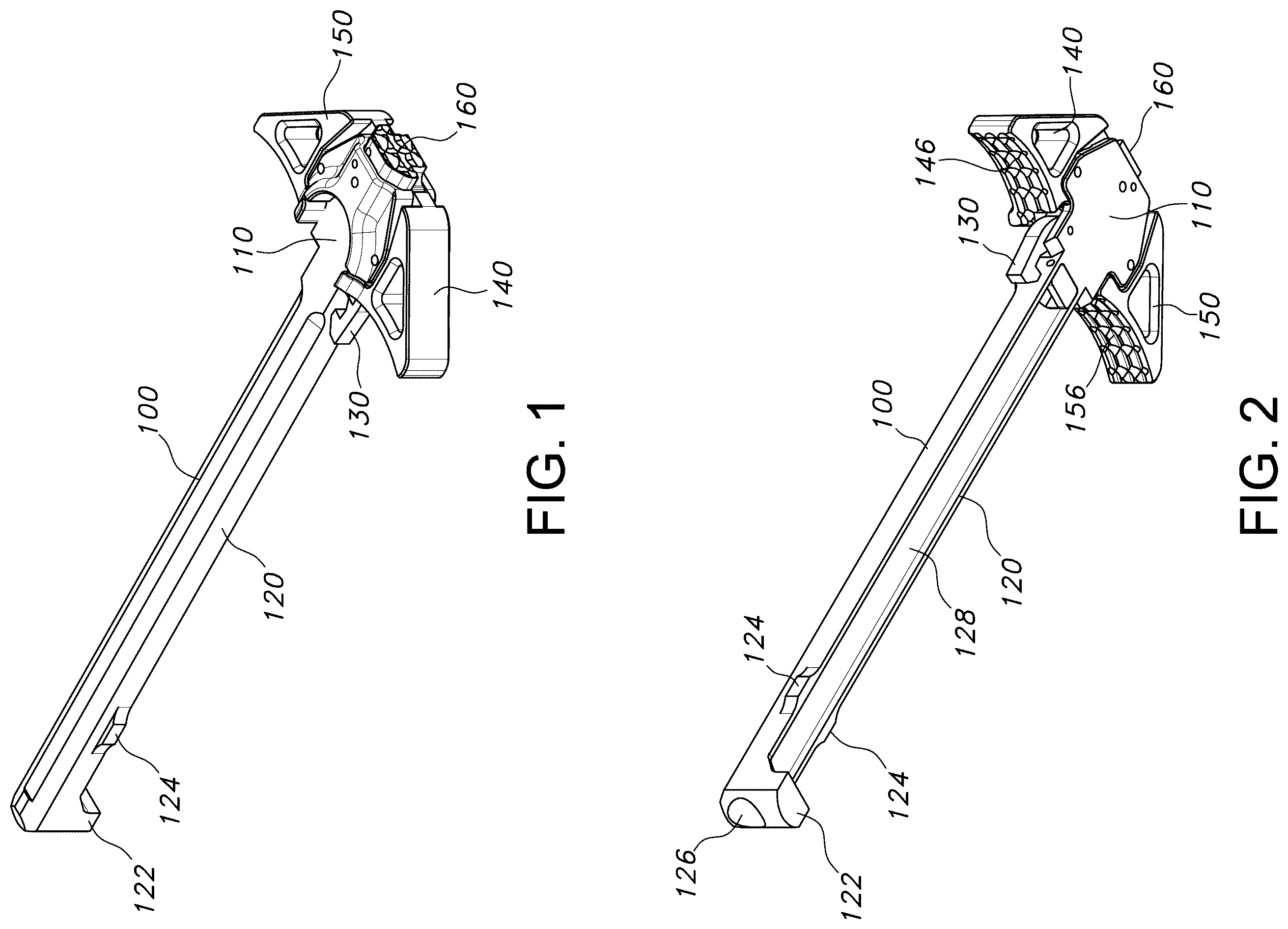 Patent US12492874 — Charging handle for a firearm — Figure 1