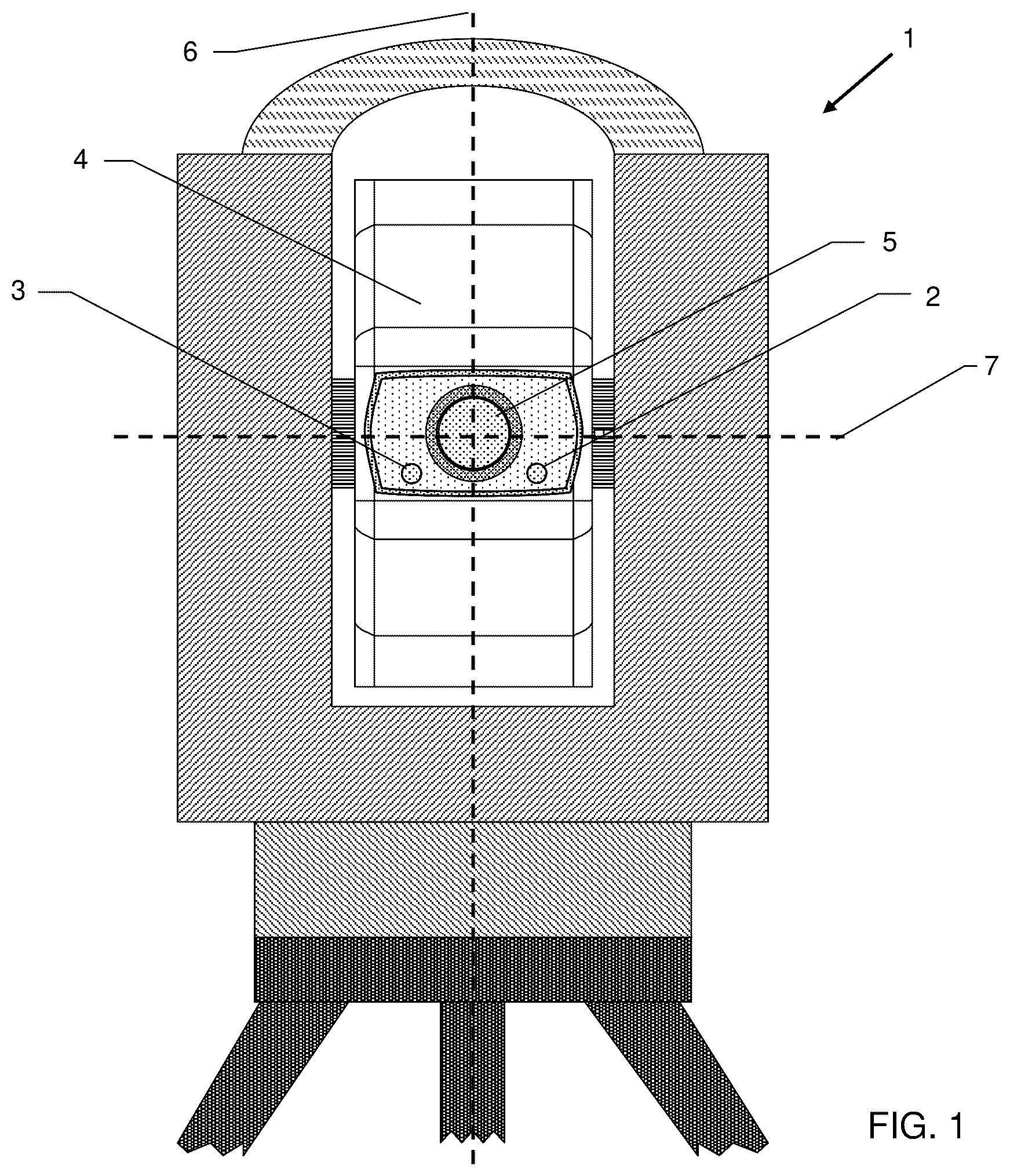 Patent US12492894 — Laser scanner with stereo camera vision for improved selective feature scanning — Figure 1