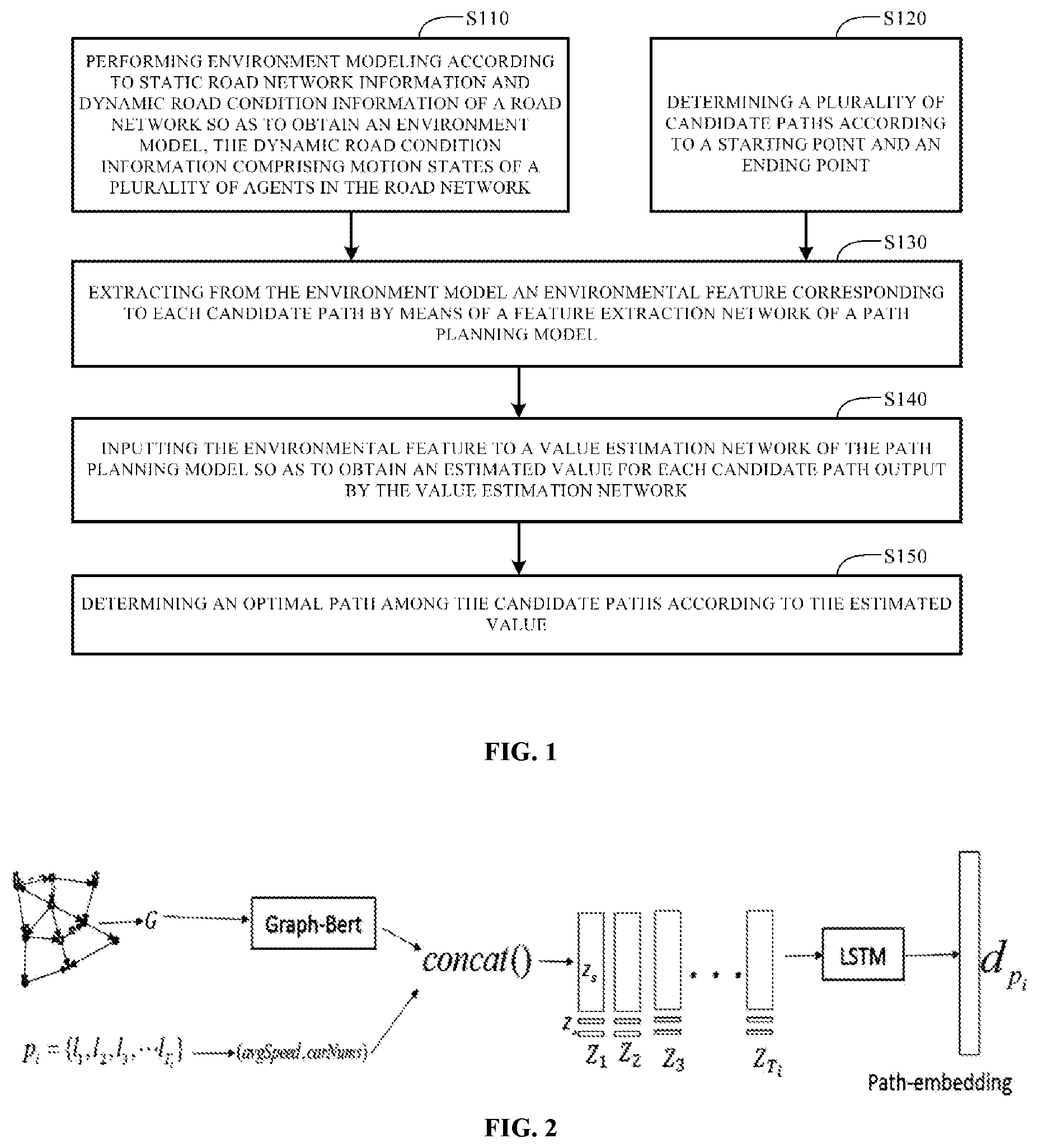 Patent US12492910 — Path planning method, apparatus and electronic device — Figure 1